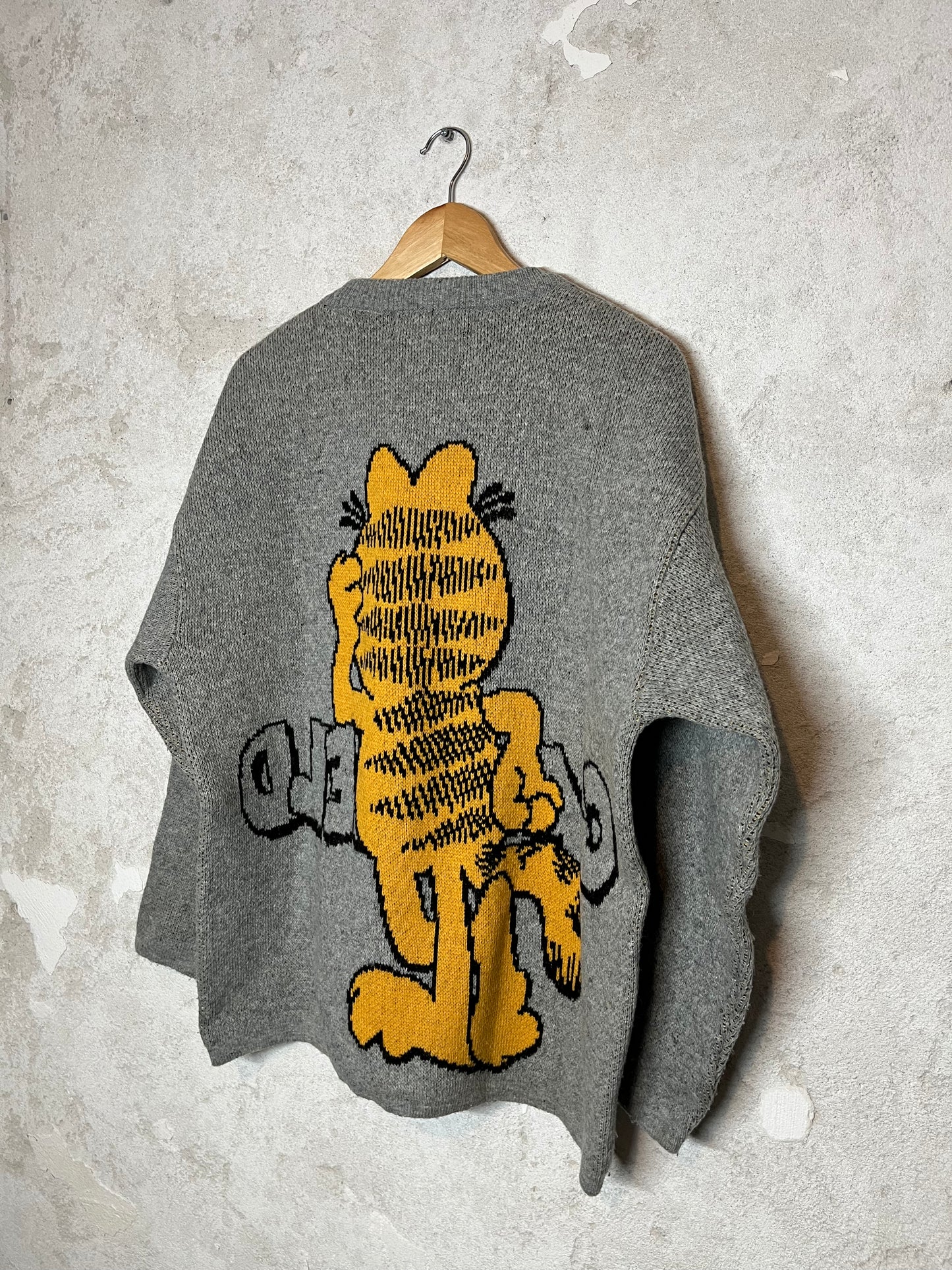 Vintage Garfield collectors heavy knit sweater - L/XL