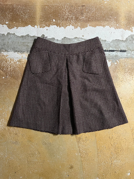 Celine vintage 100% virgin wool skirt - M