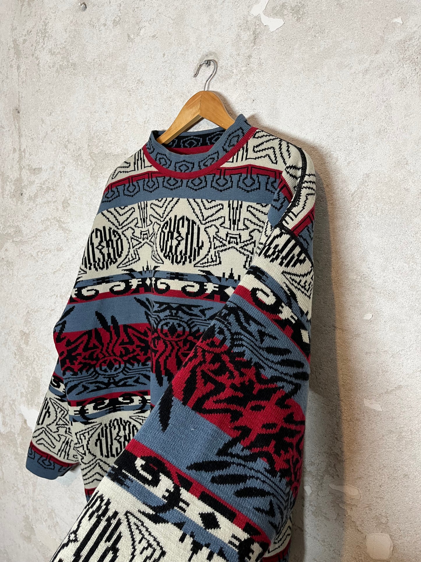 O’neill vintage reversible knit sweater - XL