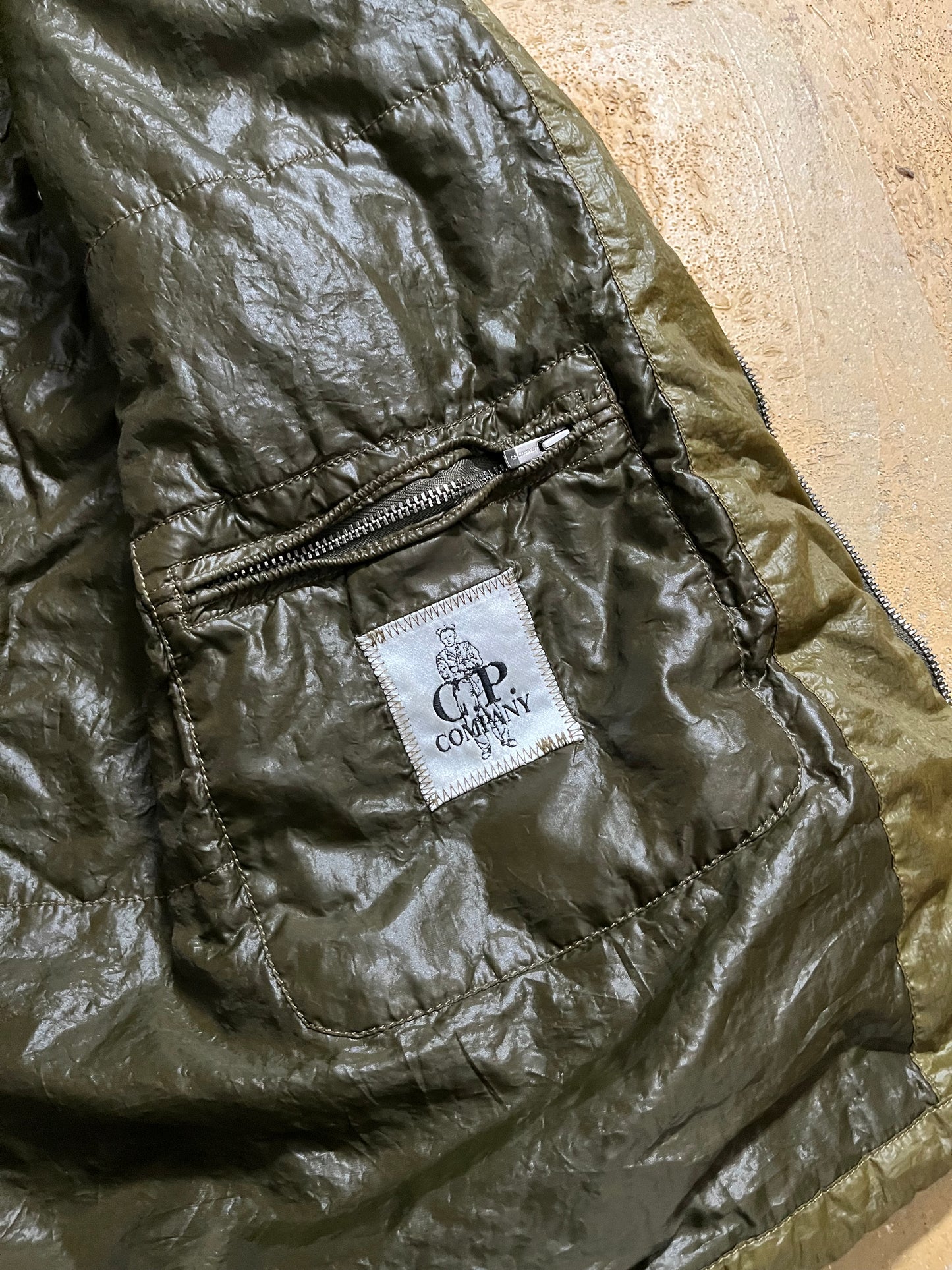 CP Company filament down goggle jacket - XL