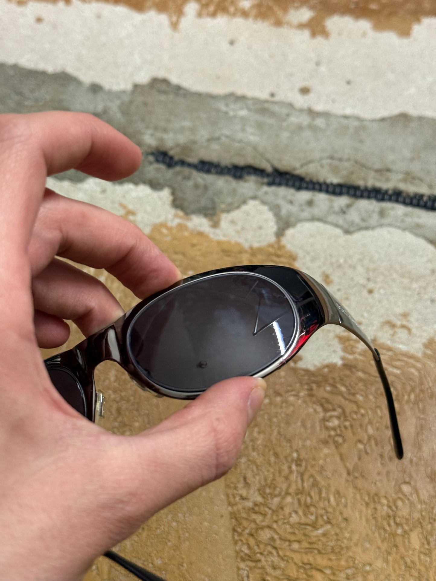 Dolce & Gabbana metal silver sunglasses