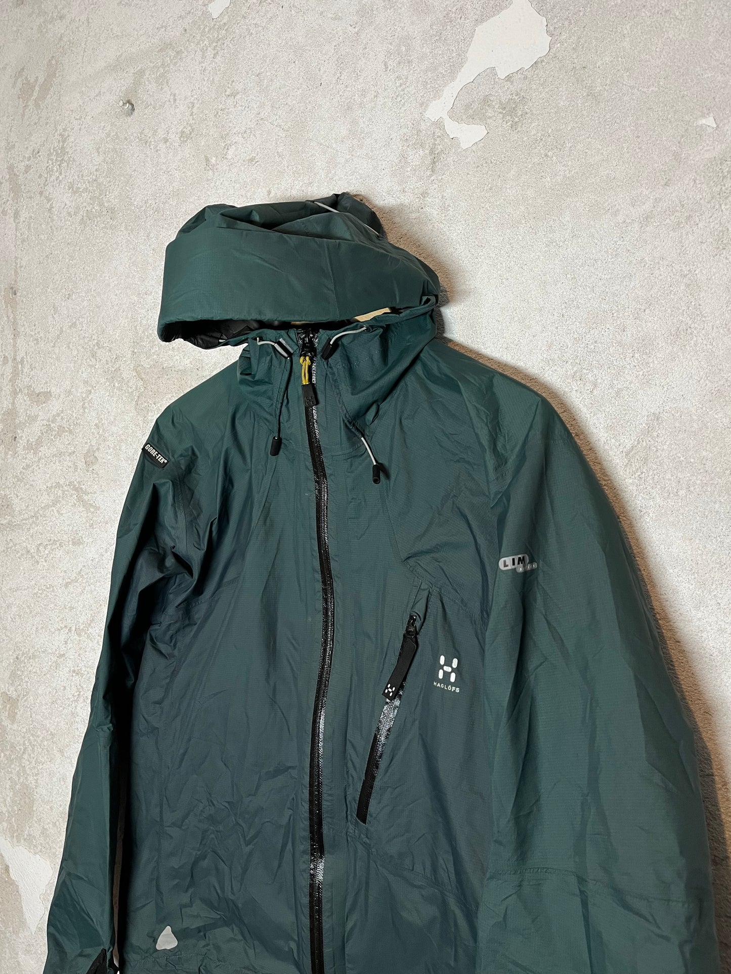 Haglöfs gore-tex L.I.M. series gorpcore rain jacket 