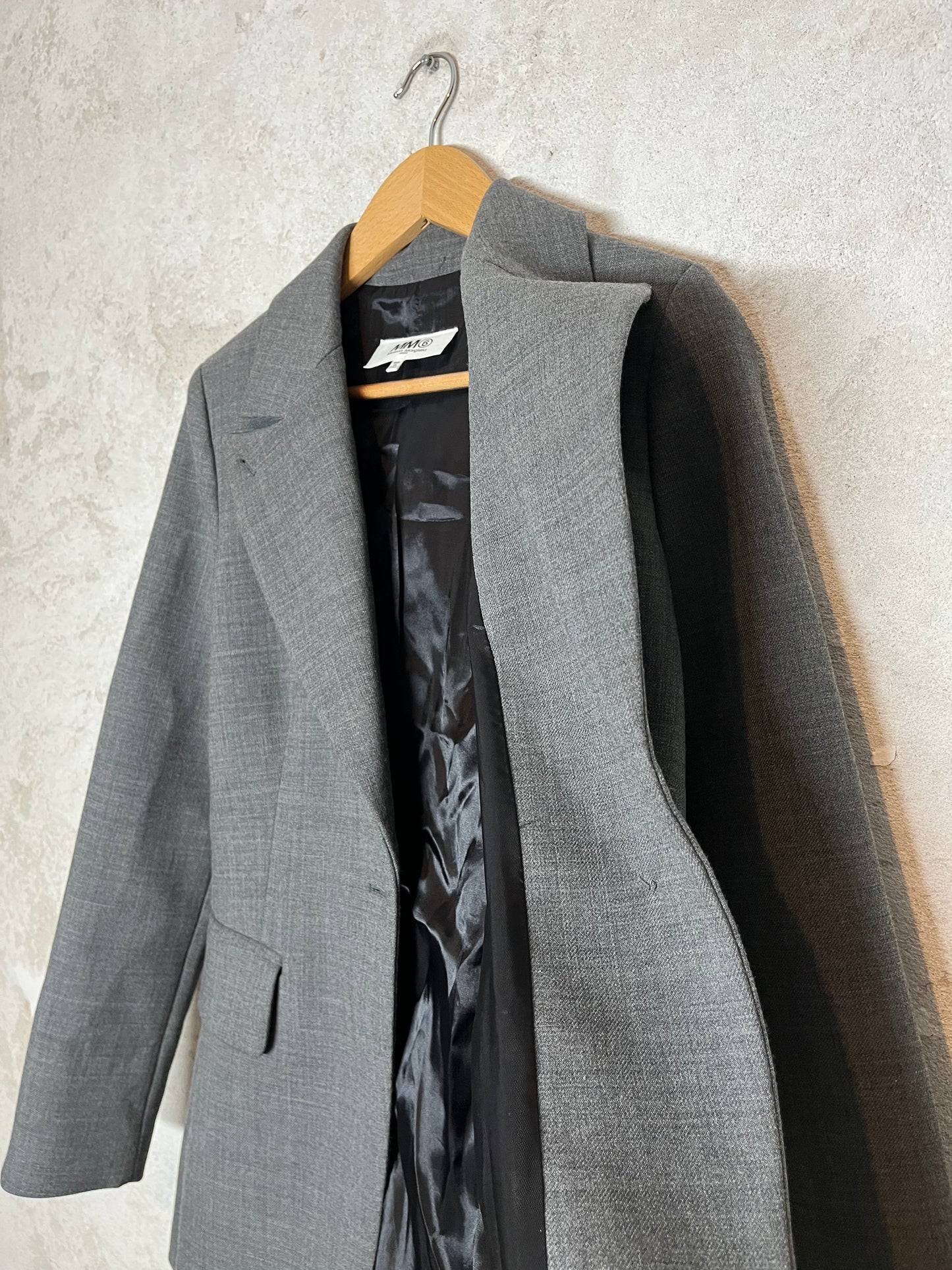 Maison Martin Margiela MM6 grey blazer - L