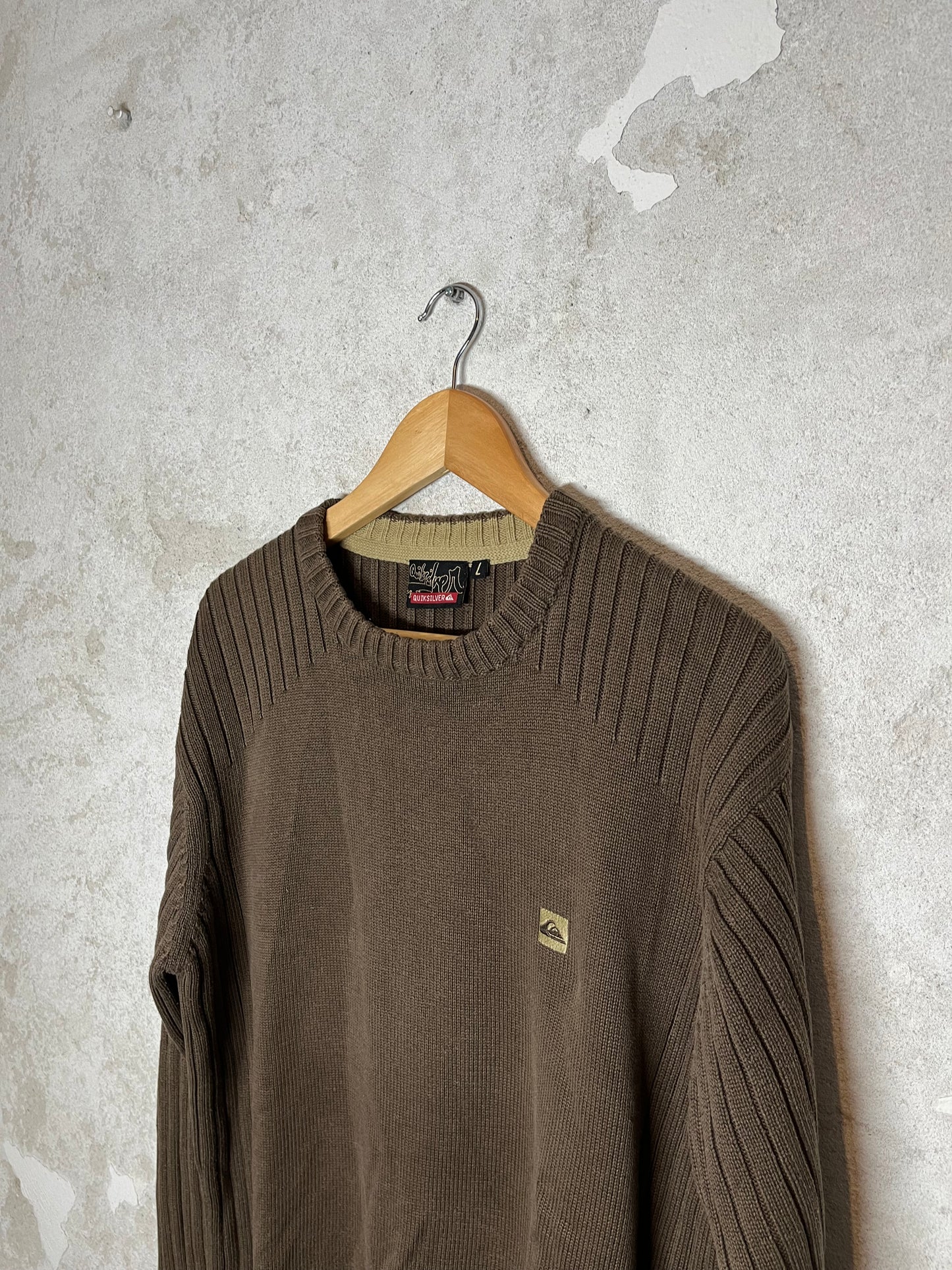 Quiksilver knit sweatshirt - L