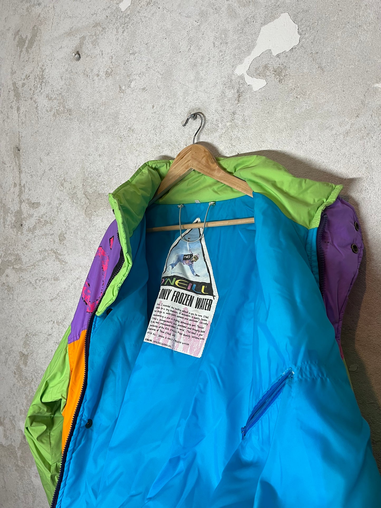 O’neill vintage 90s ski snowboard puffer winter jacket - XL