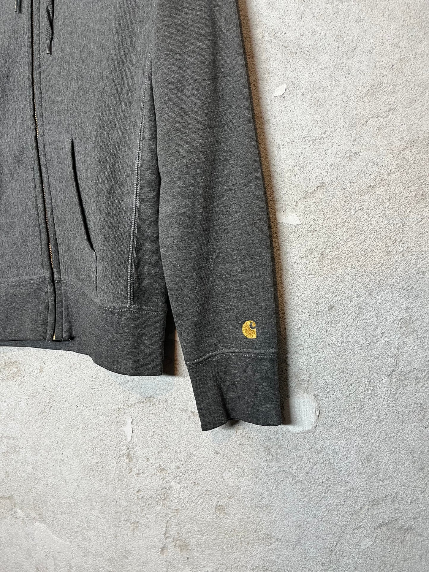 Carhartt vintage retro hooded sweatshirt zip-up