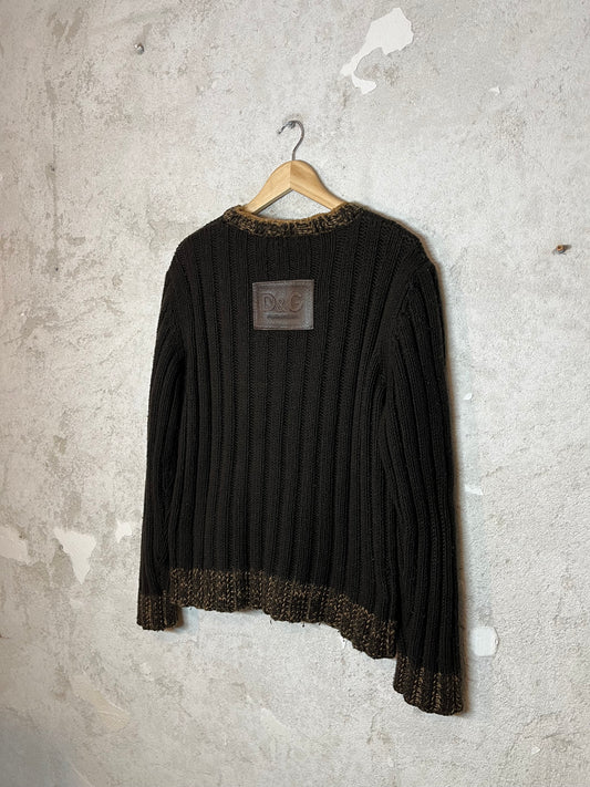 Dolce & Gabbana vintage knit sweater - XL