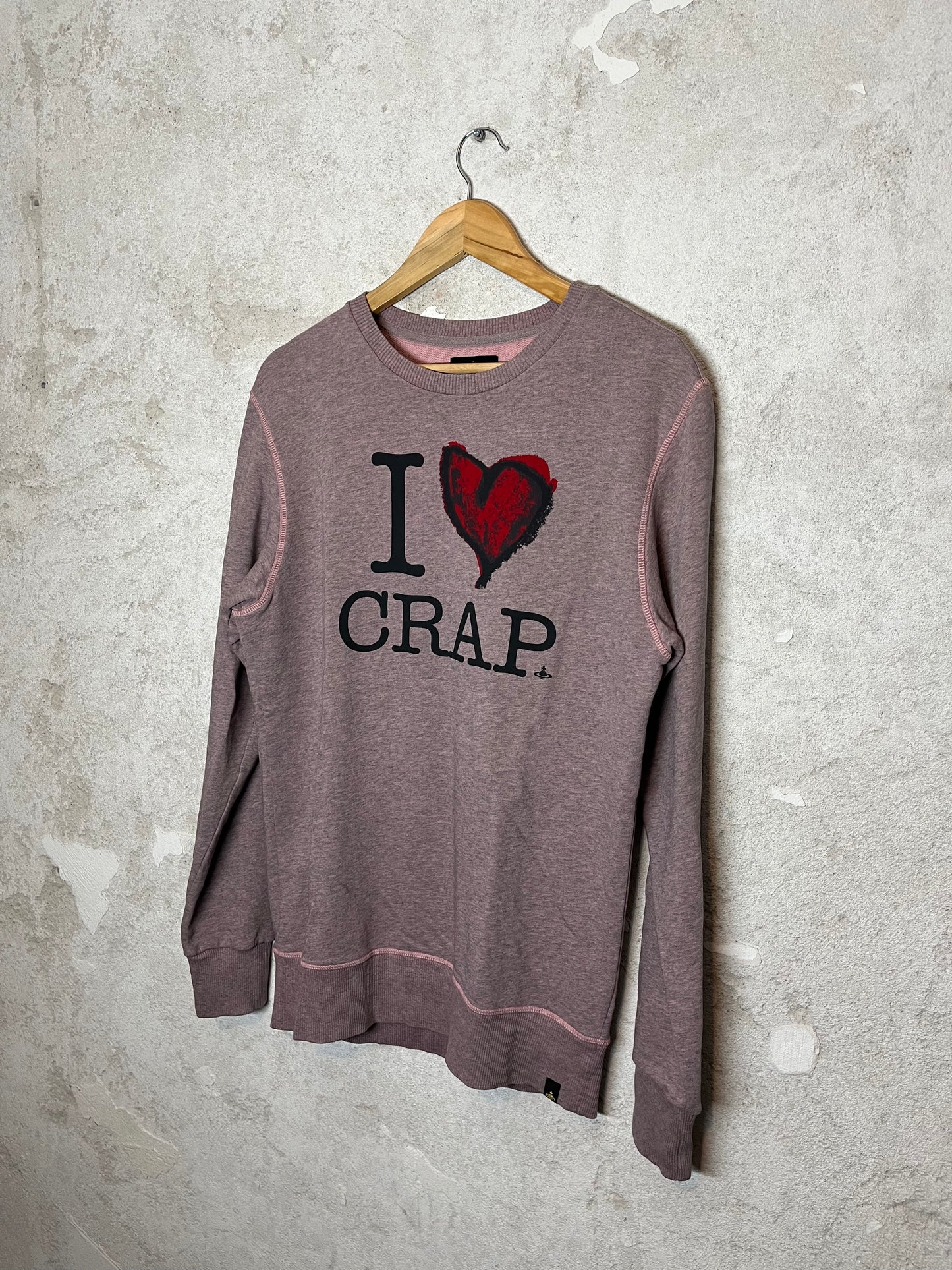 Vivienne Westwood ''I love crap'' sweatshirt AW'15 - M