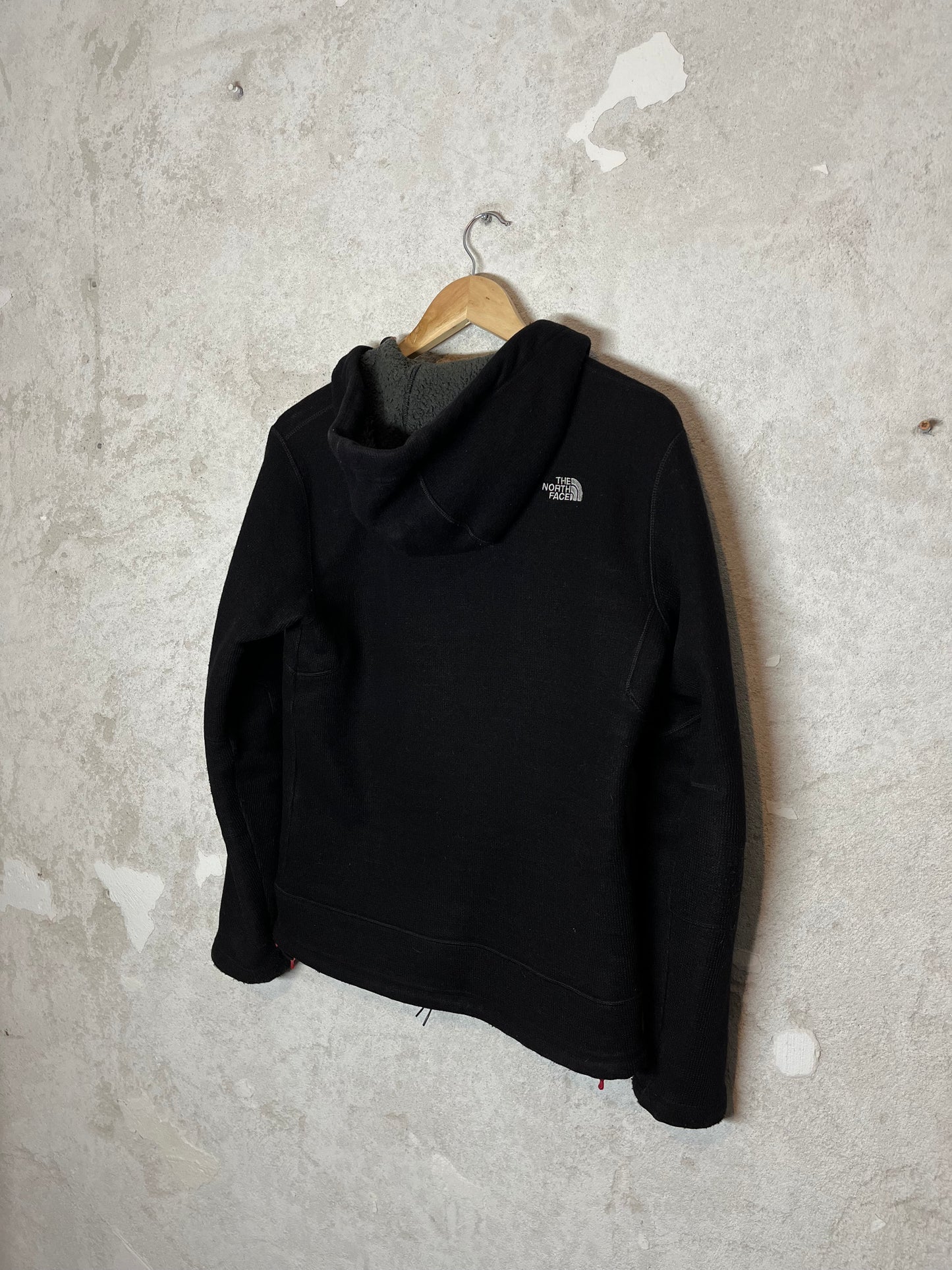 The North Face vintage 2000s retro hooded sweatshirt fleece - M