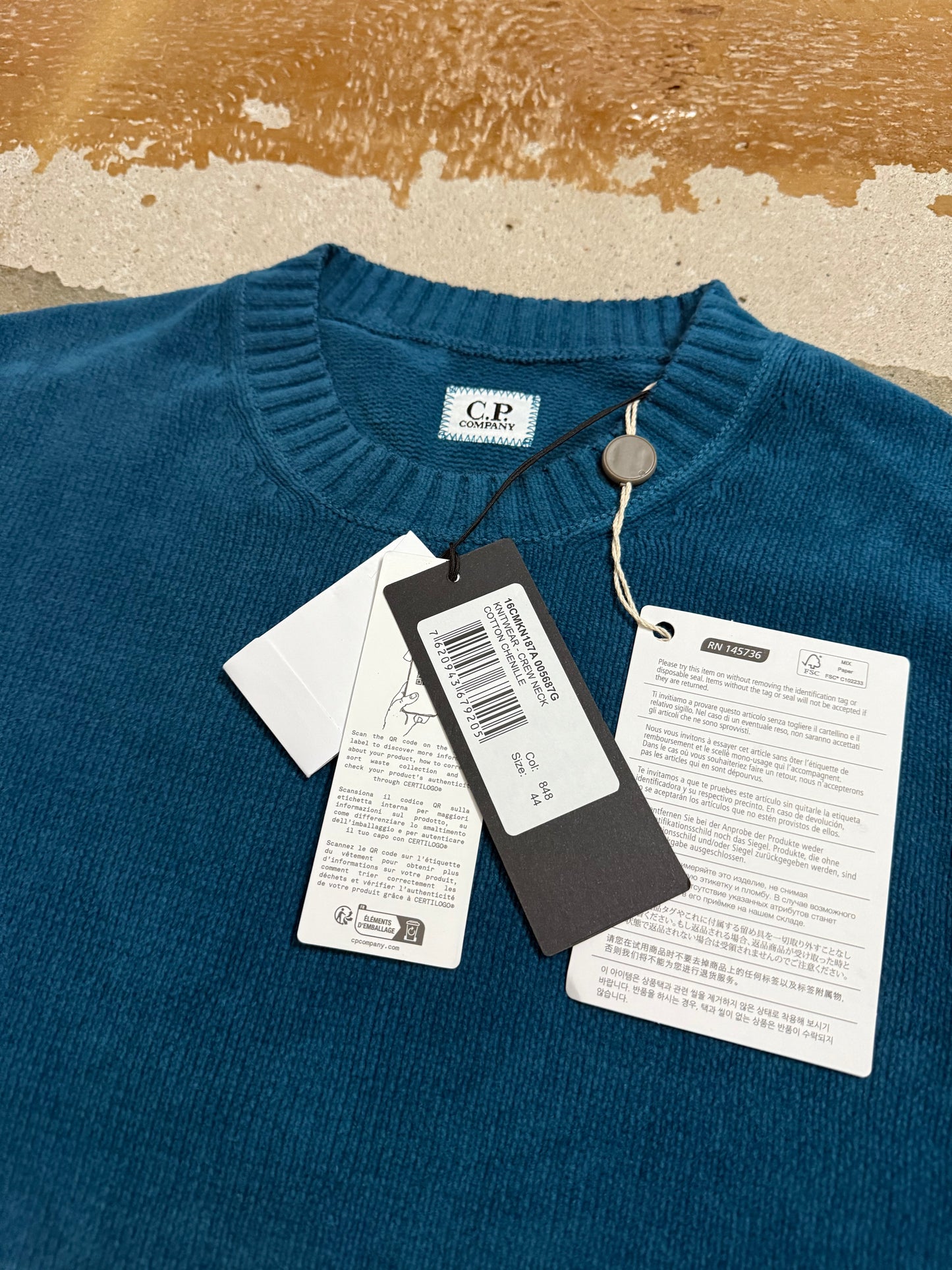 CP Company knit sweater new with tags - S