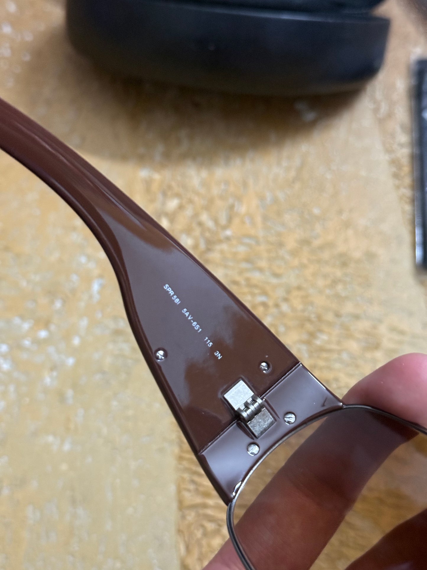 Prada vintage brown sunglasses + box