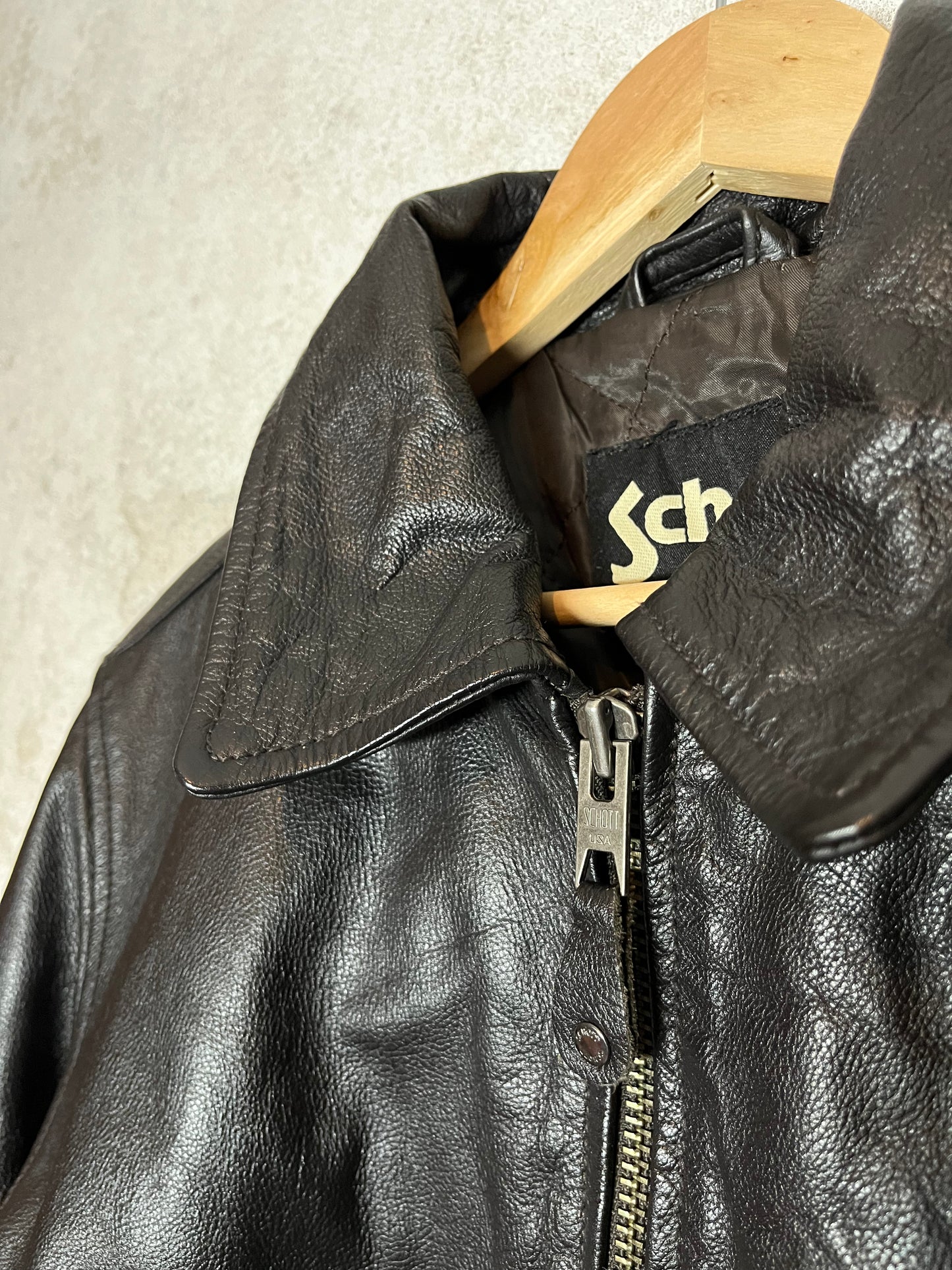 Schott NYC New York Leather motor jacket - L