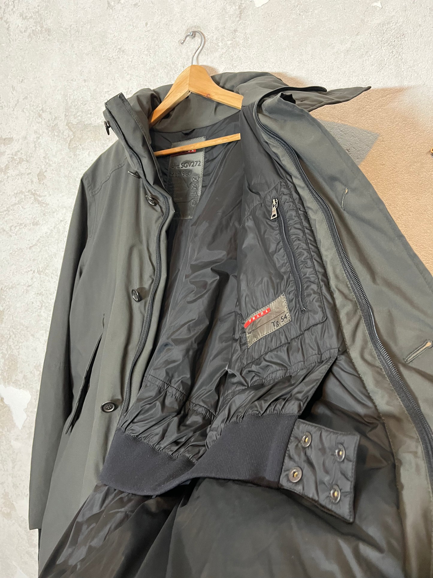 Prada vintage 2000s Gore-Tex ski jacket - XL