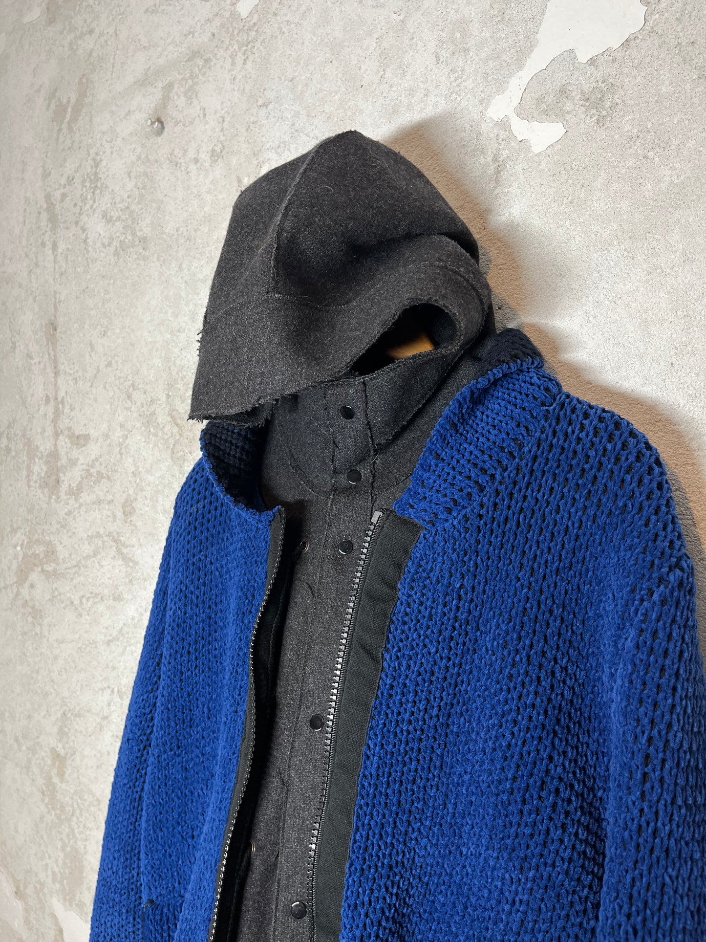 Stone Island heavy knit dutch rope lined jacket AW'11 - XL