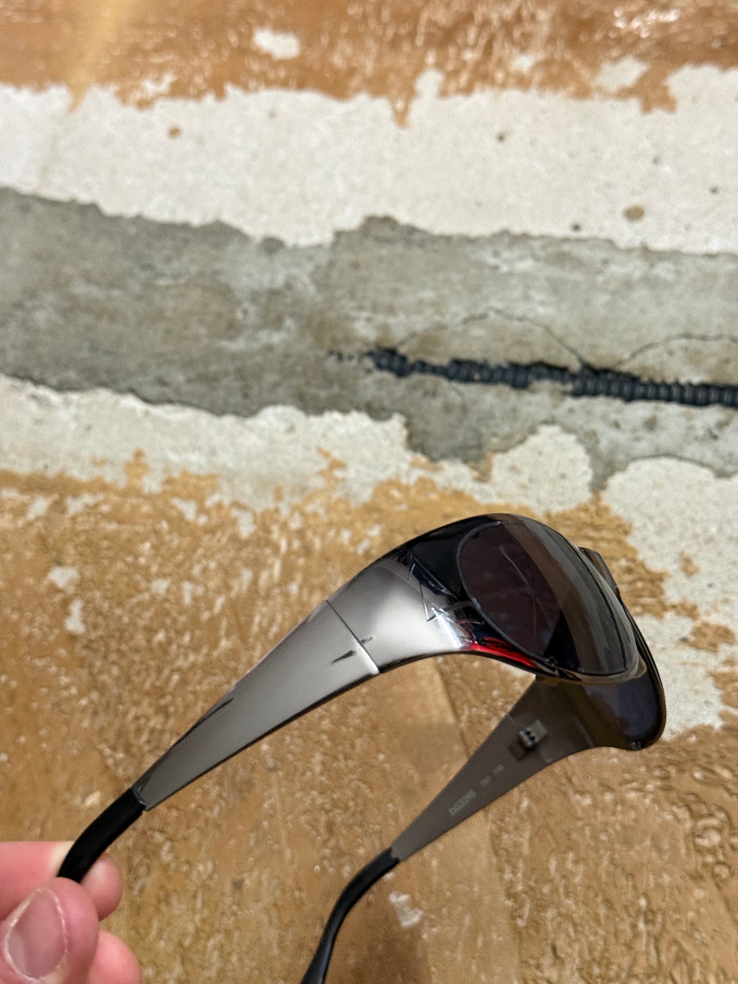 Dolce & Gabbana metal silver sunglasses