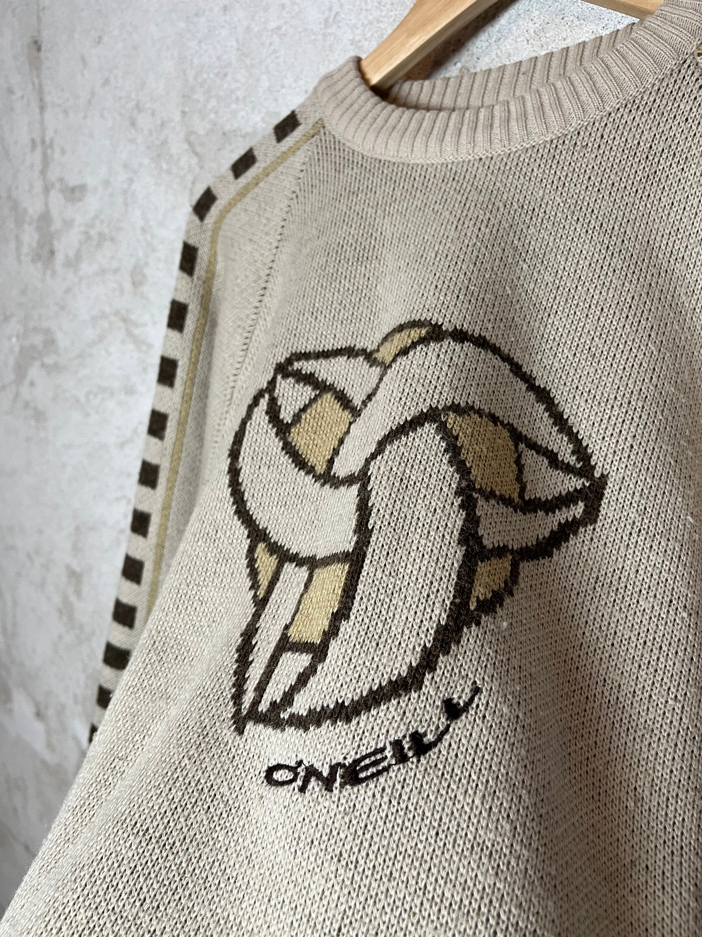 O'neill vintage 2000s ski snowboard winter knit sweater - M