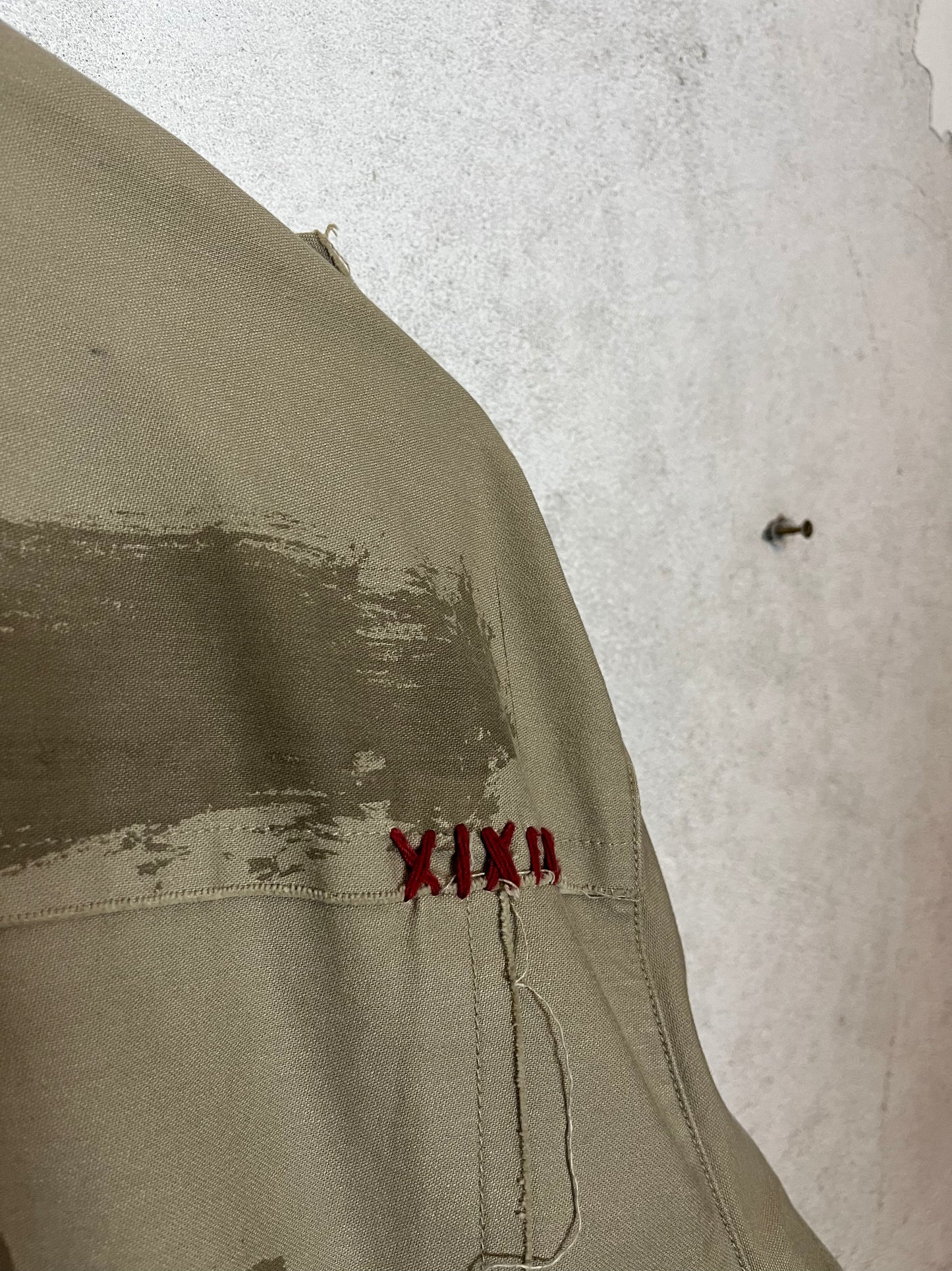 Oakley vintage archive rare eye painted canvas coat - L