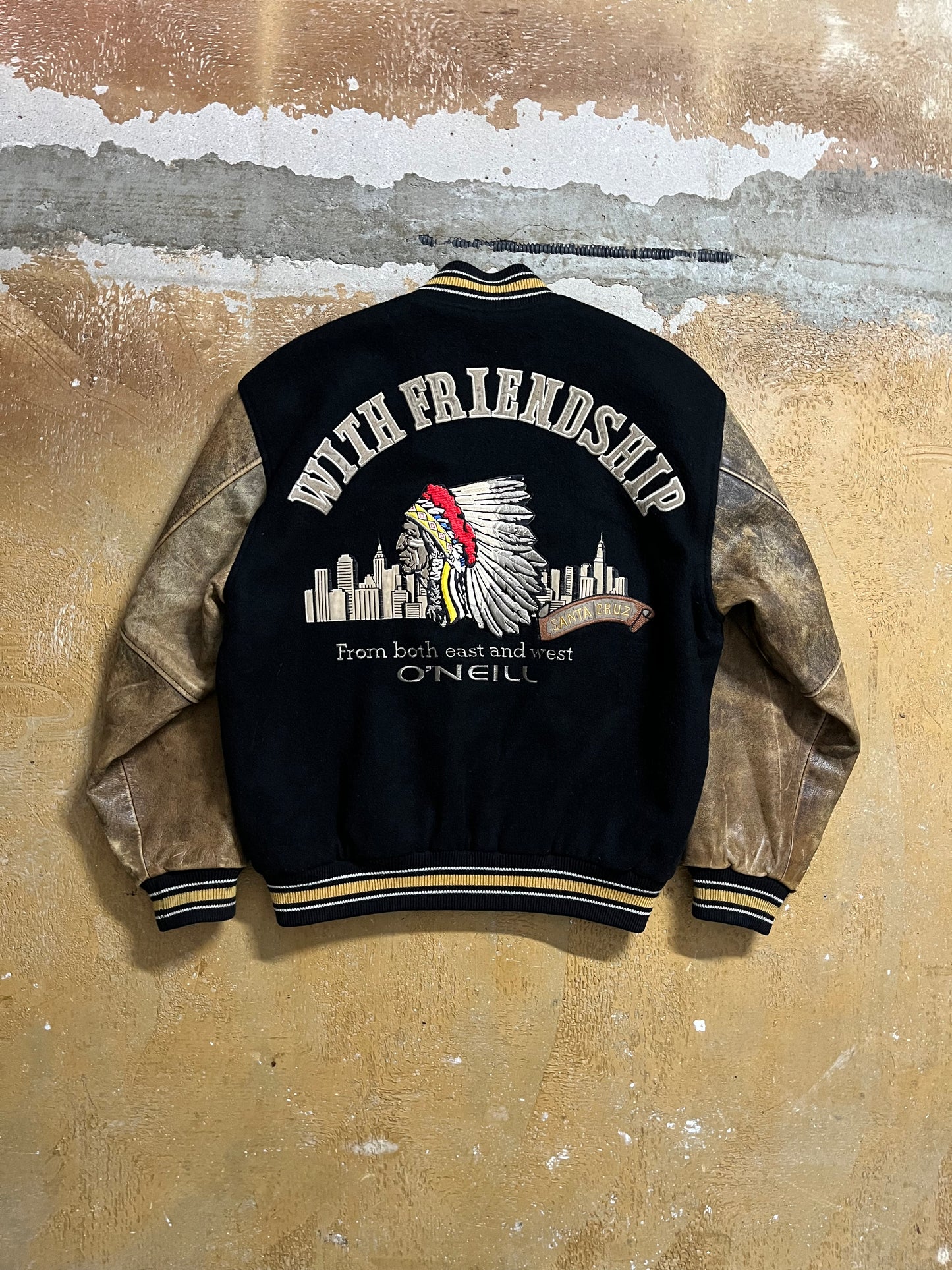 O’neill Japanese VERY RARE varsity jacket - M