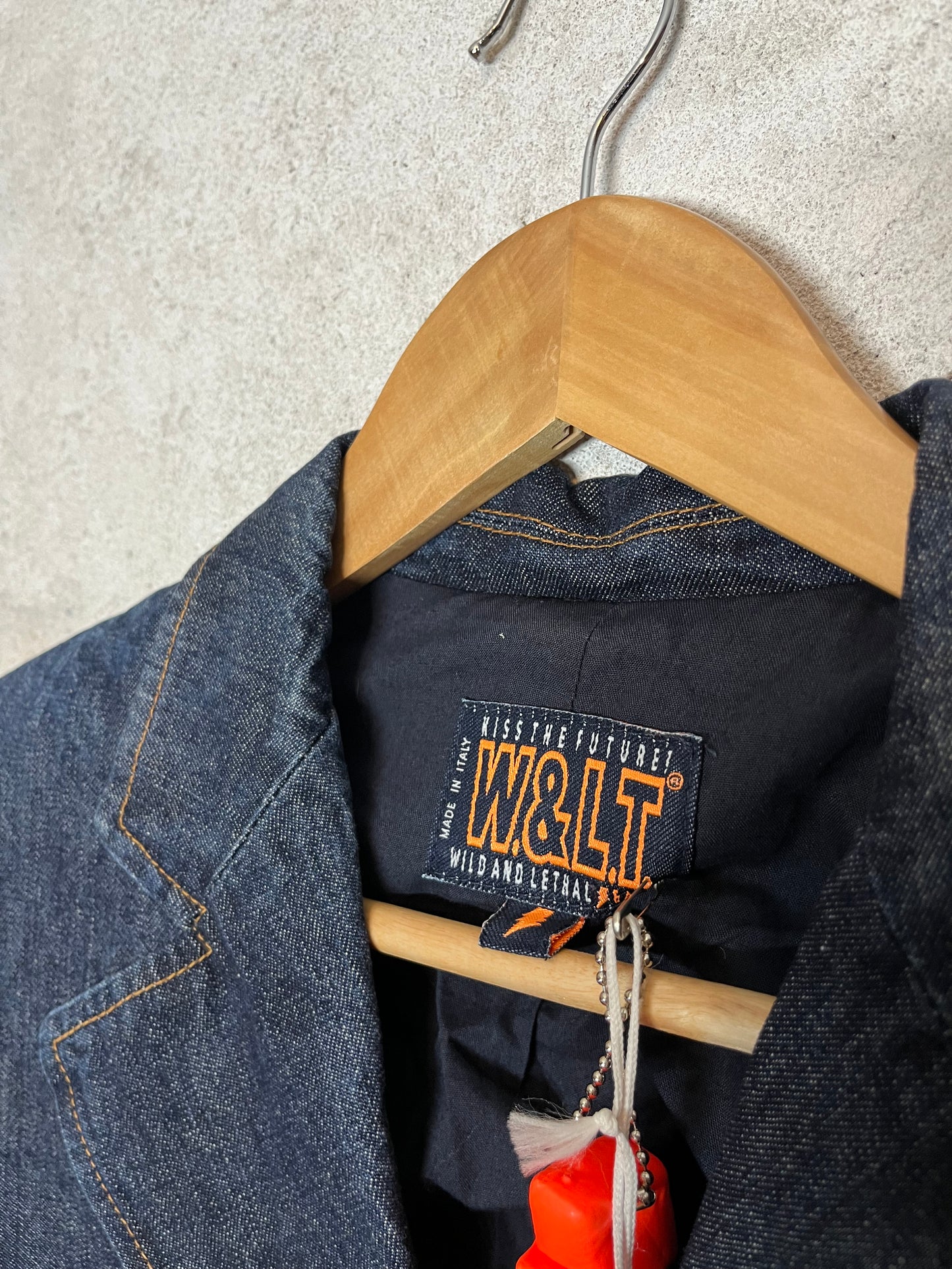 Walter van Beirendonck W&LT denim jacket NEW - M