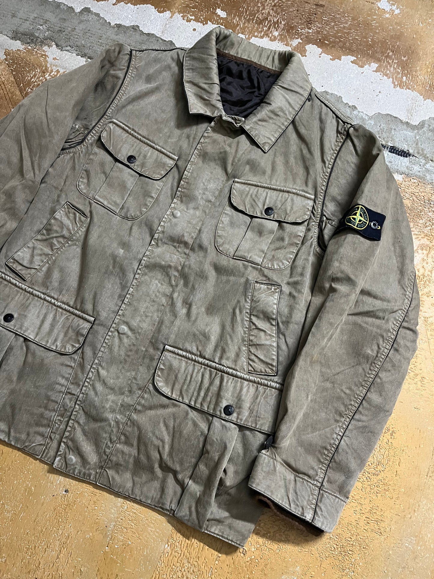 Stone Island vintage dutch rope lining jacket - L