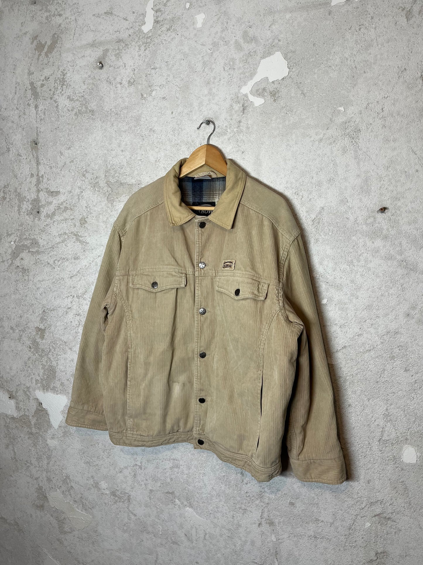 Oxbow vintage retro 90s 2000s corduroy jacket - L