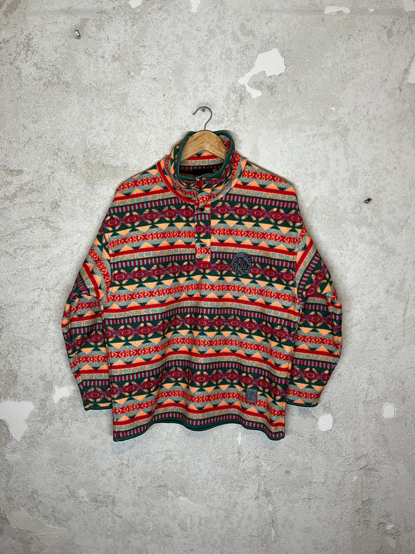 O’neill fleece aztec ski snowboard sweater - S