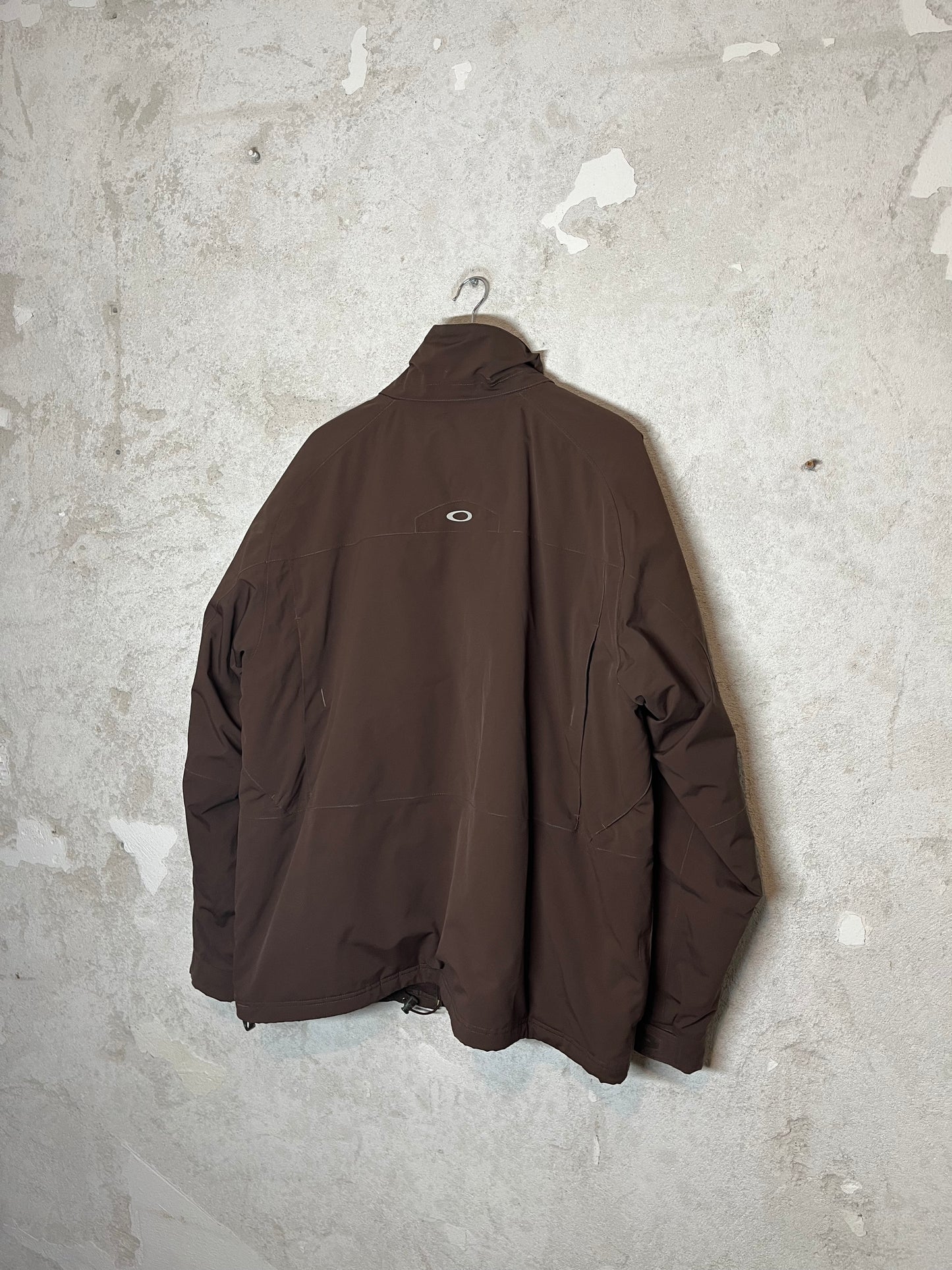 Oakley brown oversized ski jacket - XL