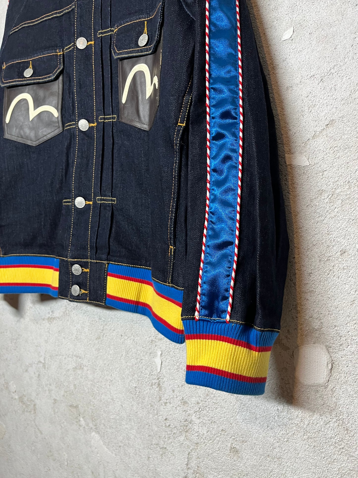 Evisu Japan vintage jeans jacket - M