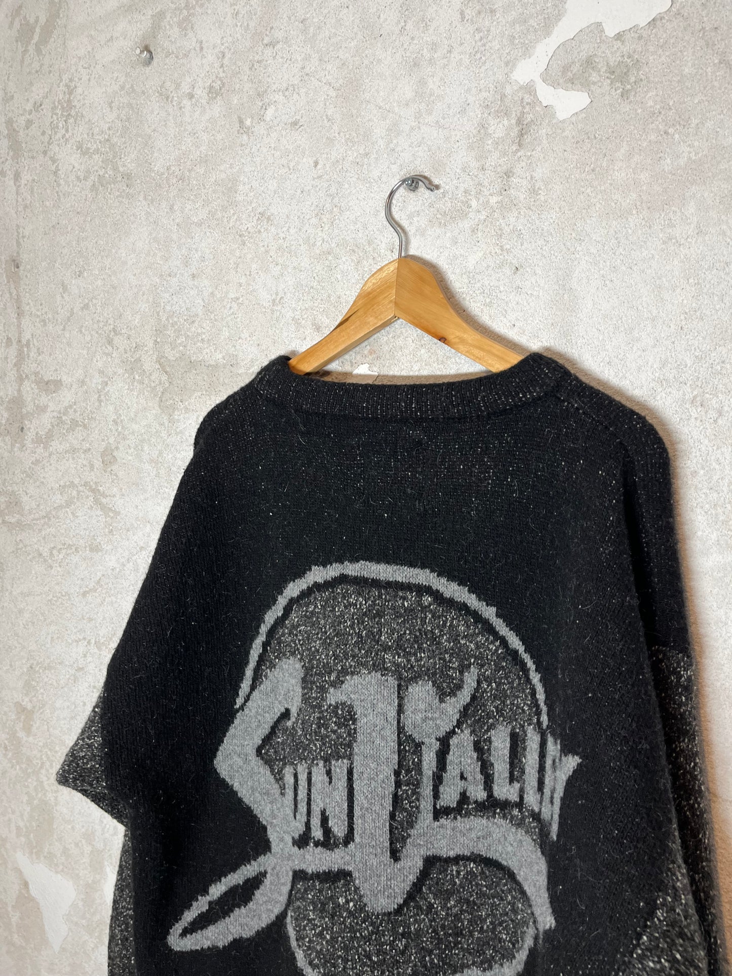 Sun Valley vintage retro ski snowboard heavy knit sweatshirt