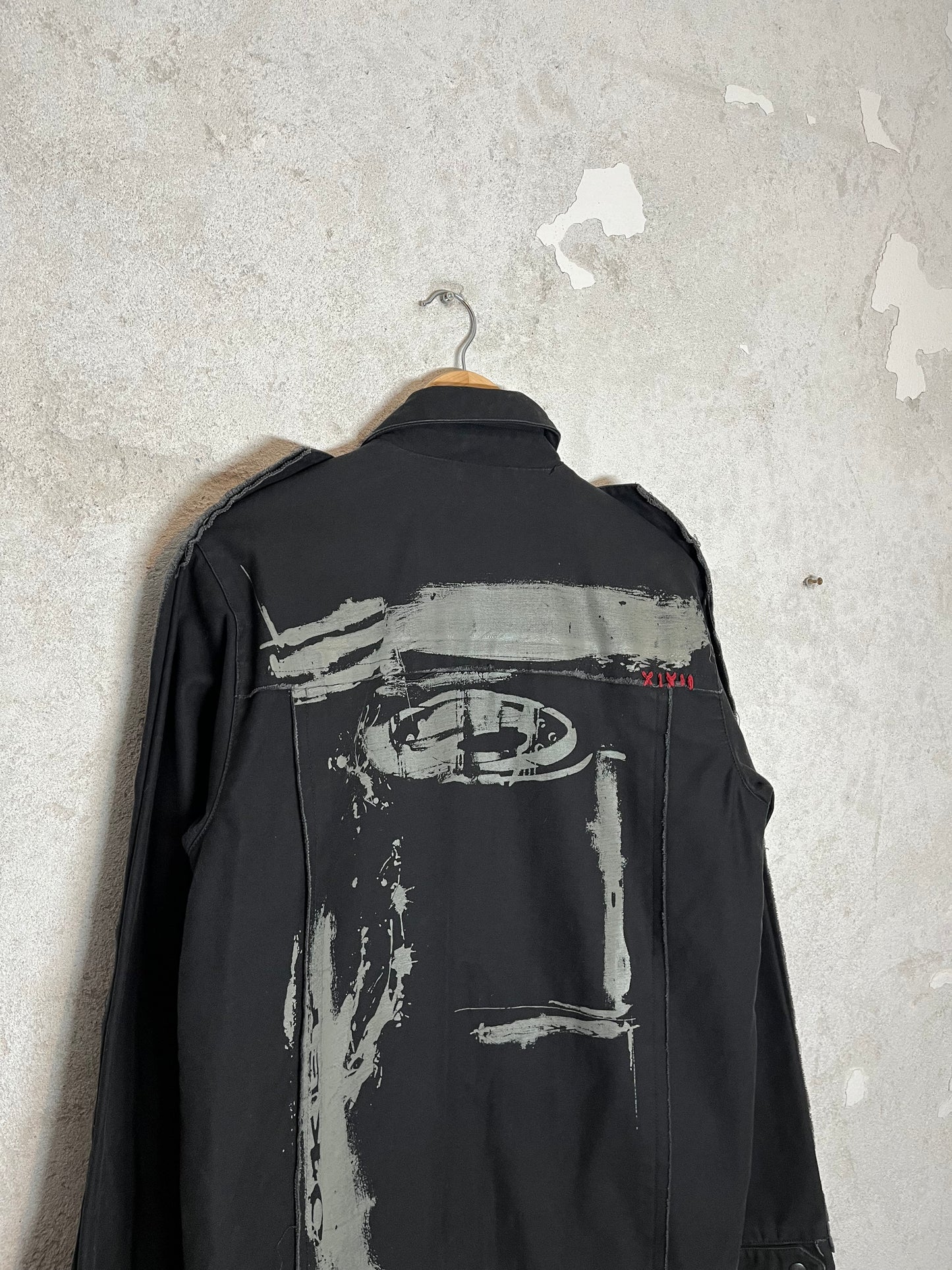 Oakley  rare back eye painted jacket overshirt 2000s - S