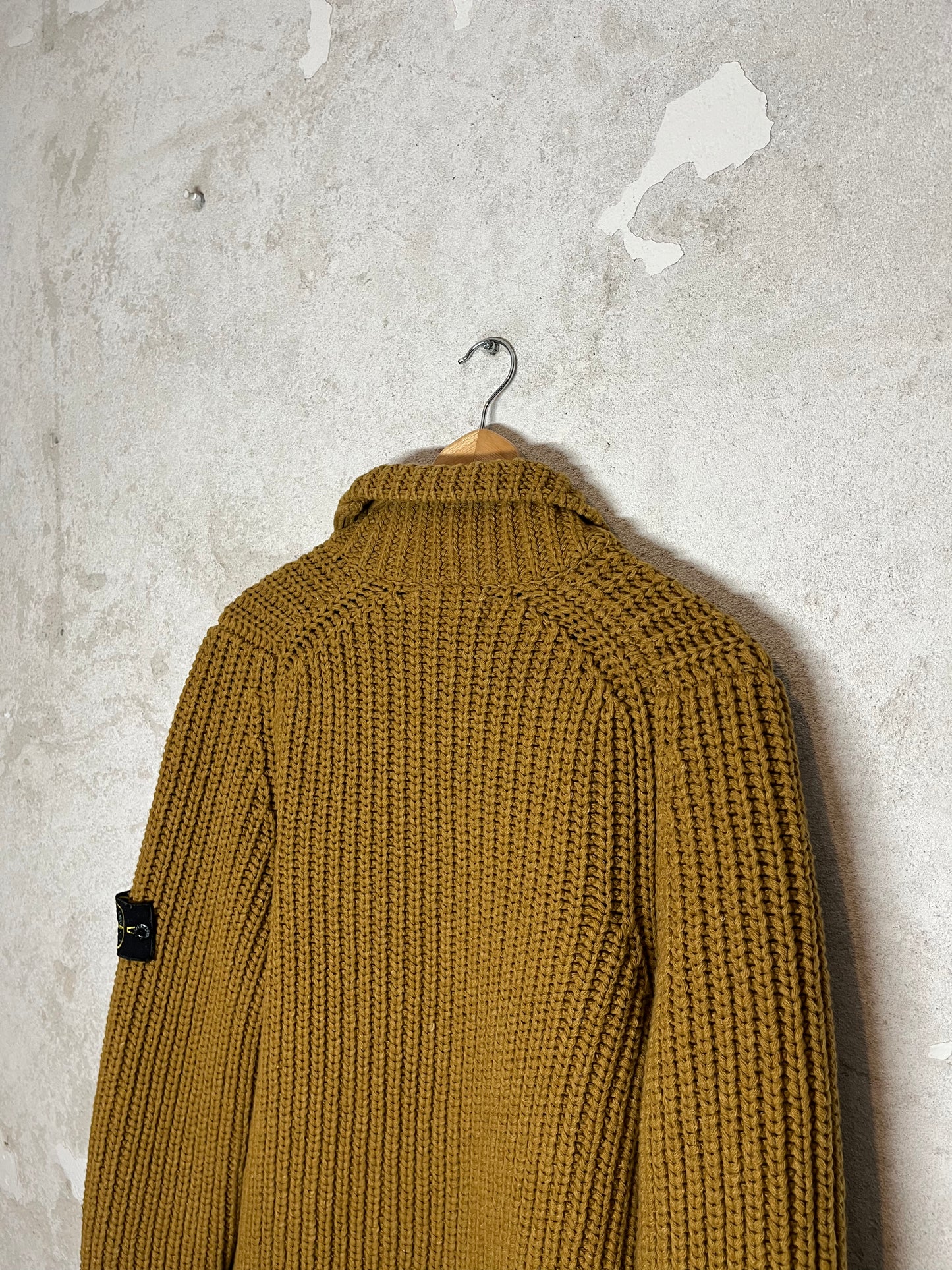 Stone Island heavy knitted sweater - L