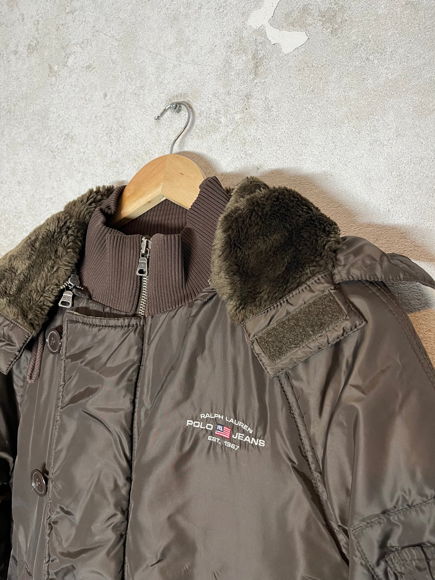 Ralph Lauren vintage puffer winter jacket