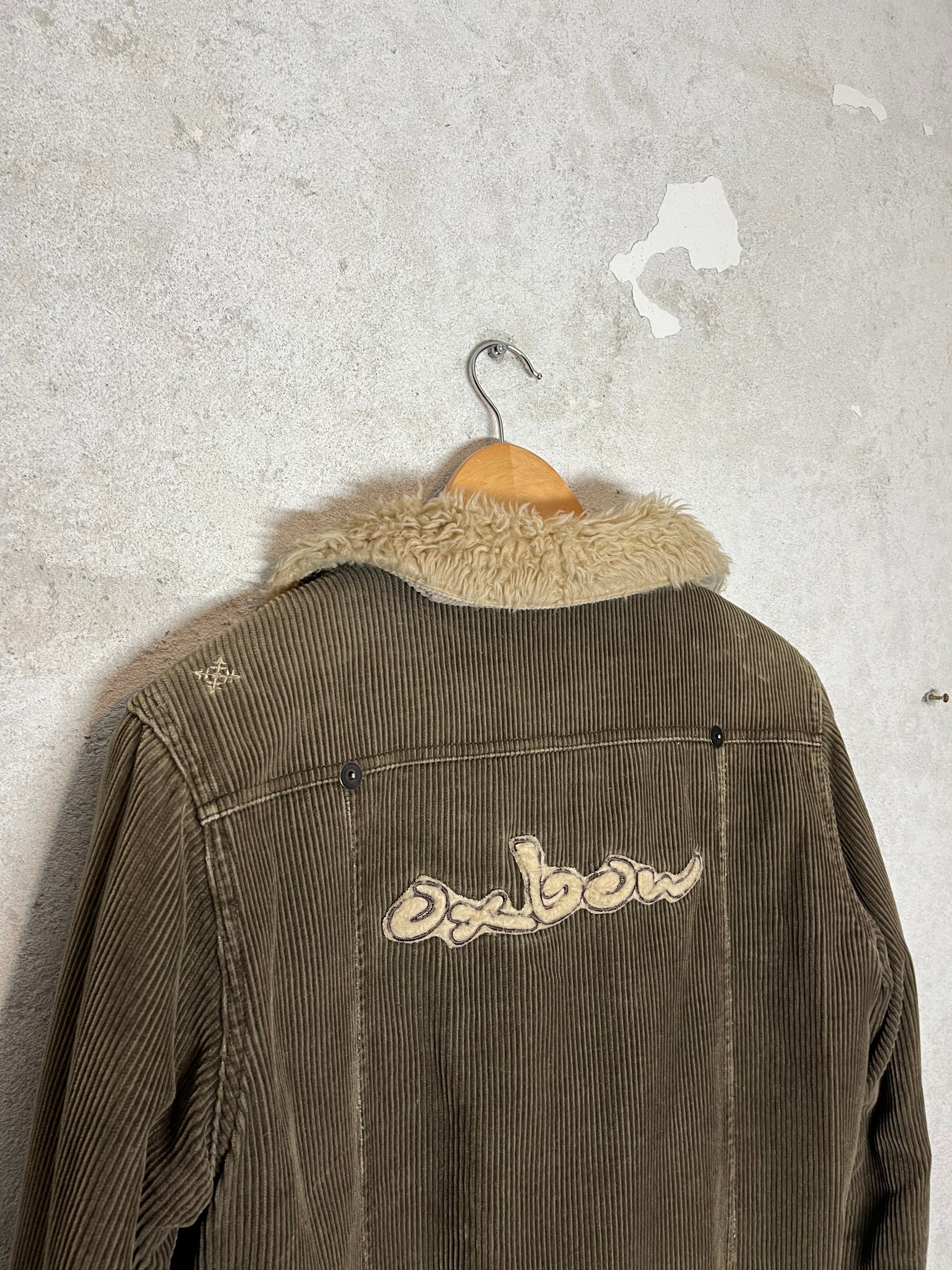 Oxbow vintage sherpa sherling corduroy jacket