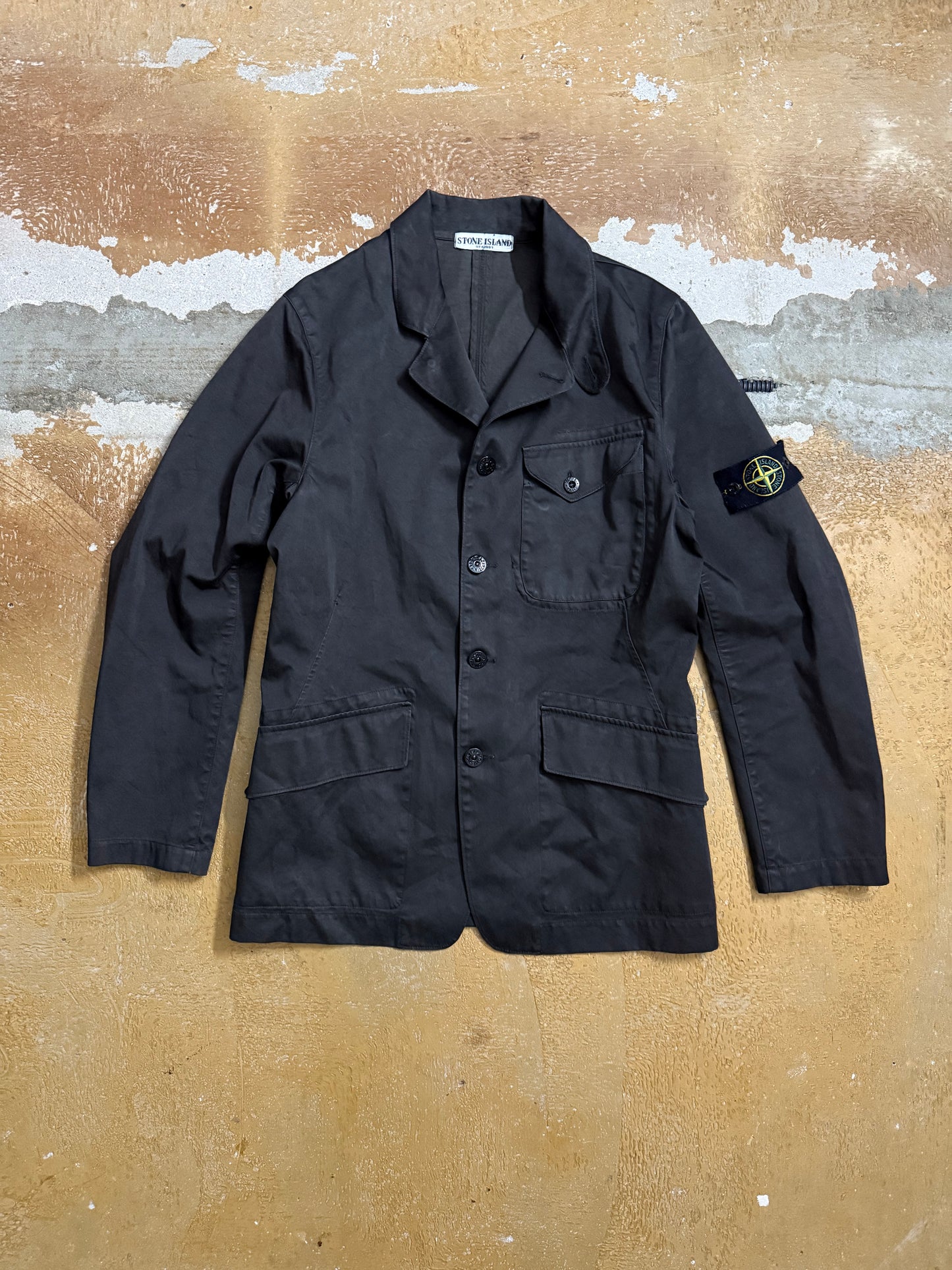 Stone Island SS06 Resined cotton chore jacket - S