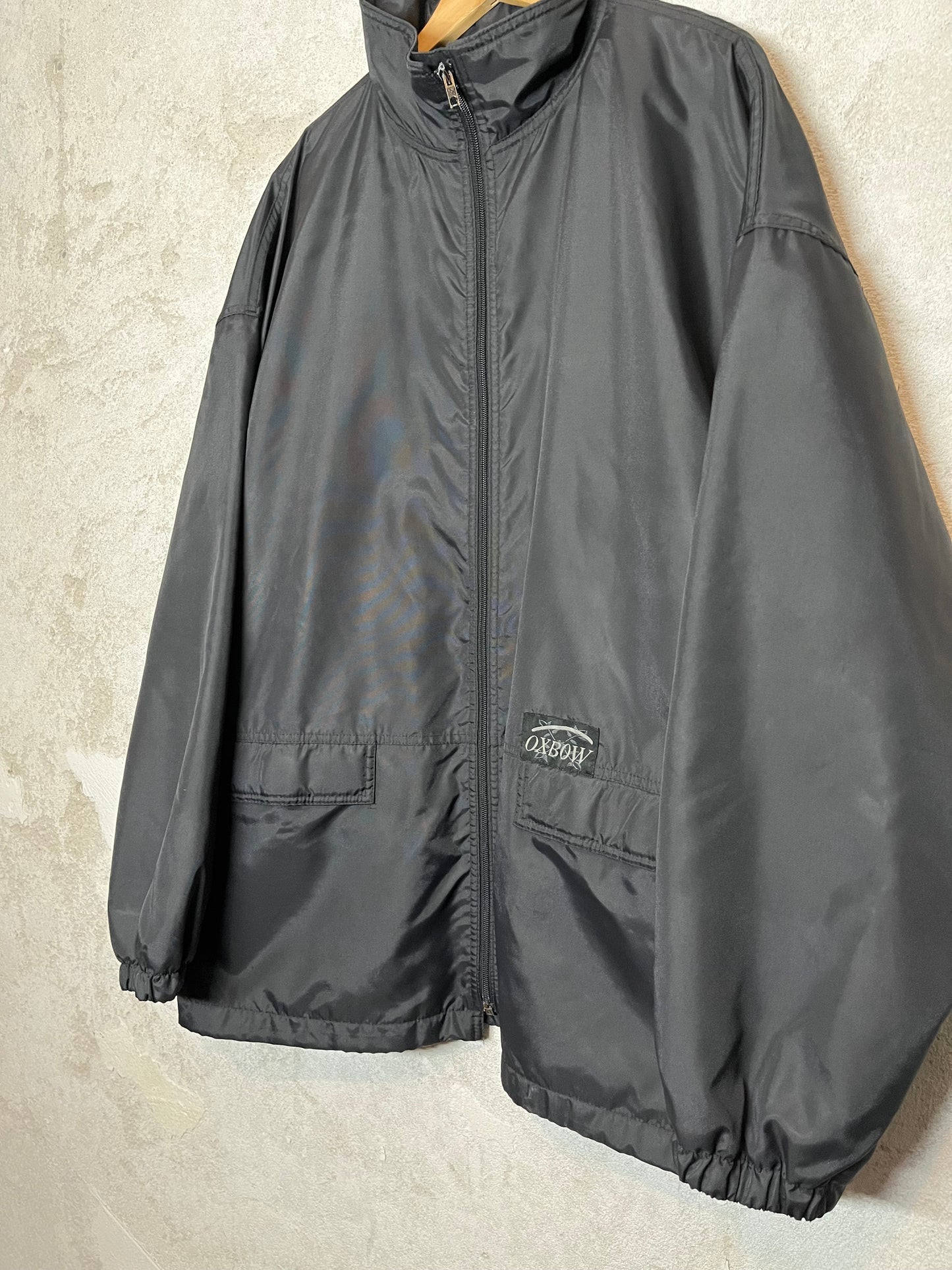 Oxbow vintage retro 90s 2000s y2k coach surf skate jacket - L