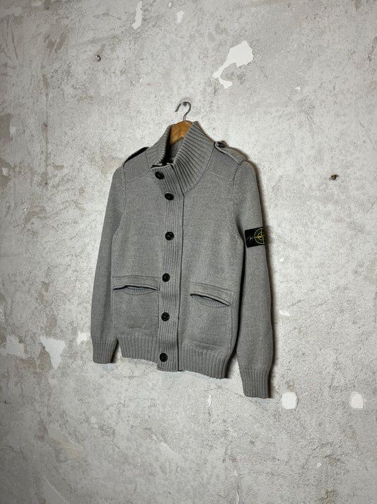 Stone Island knit sweater jacket - S