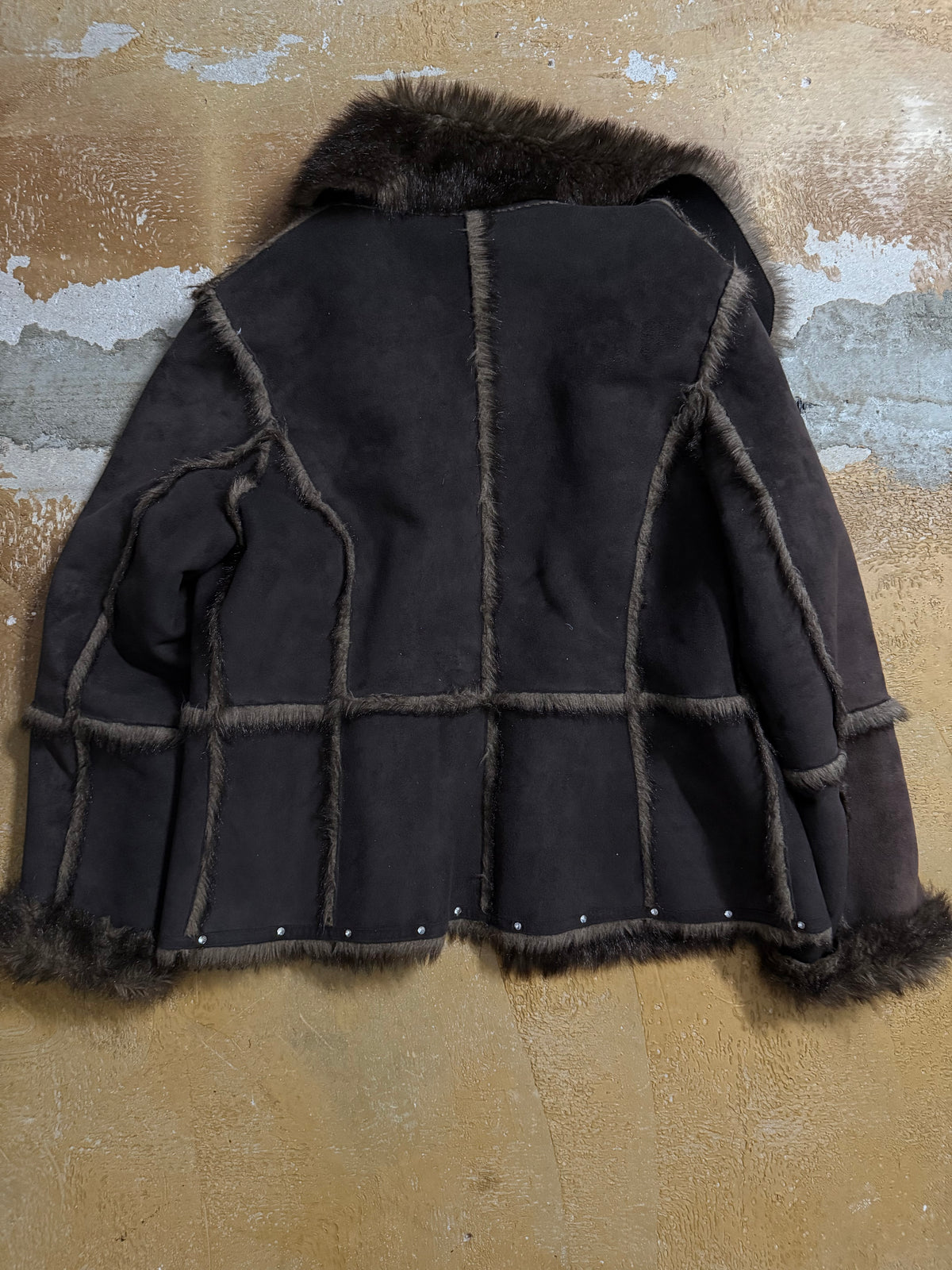 Balmain vintage fur jacket - M
