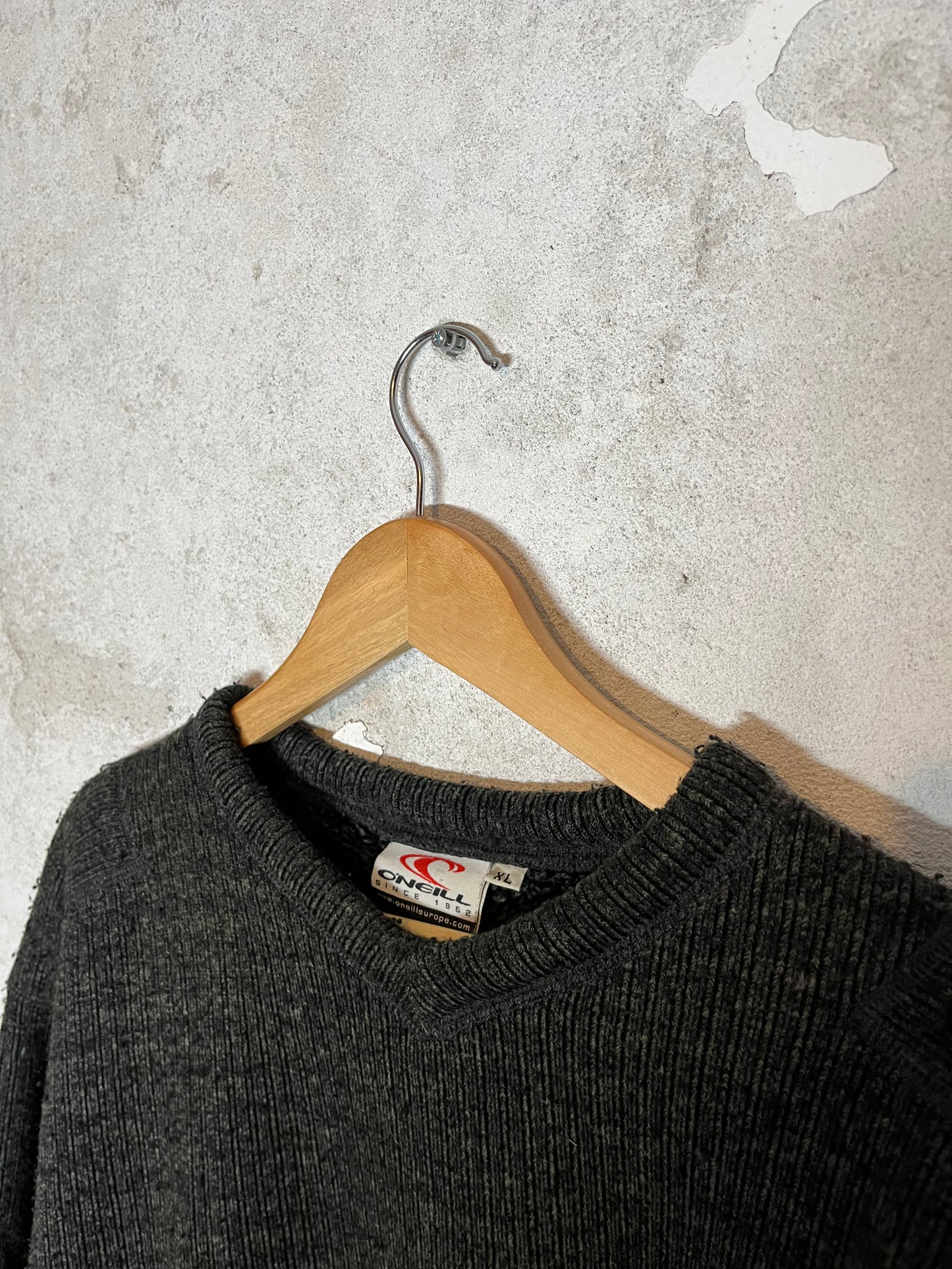 O’neill heavy knit V neck sweatshirt - XL