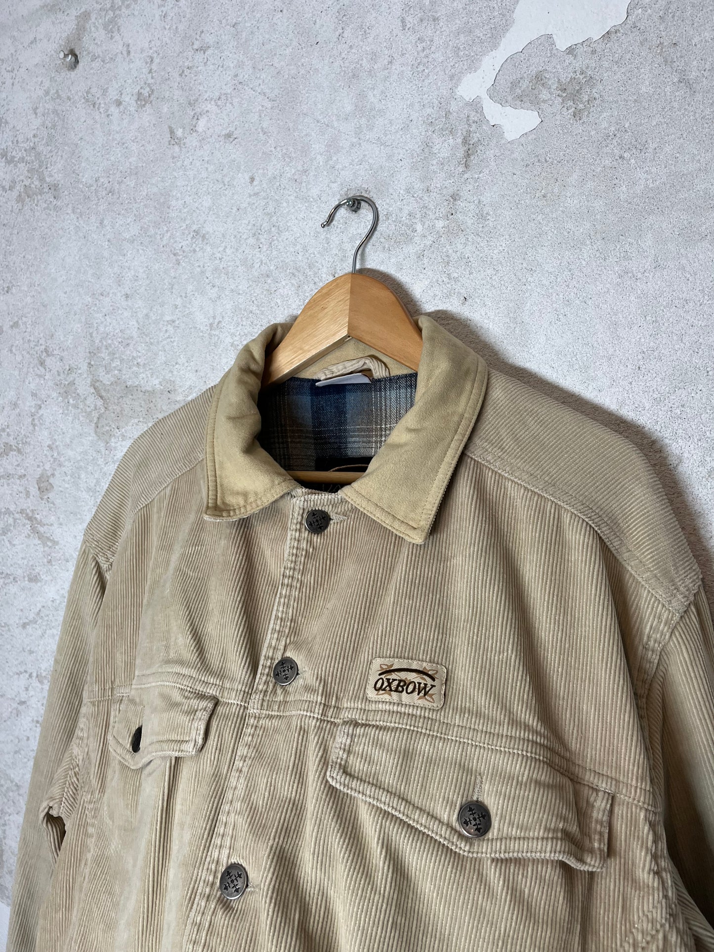 Oxbow vintage retro 90s 2000s corduroy jacket - L