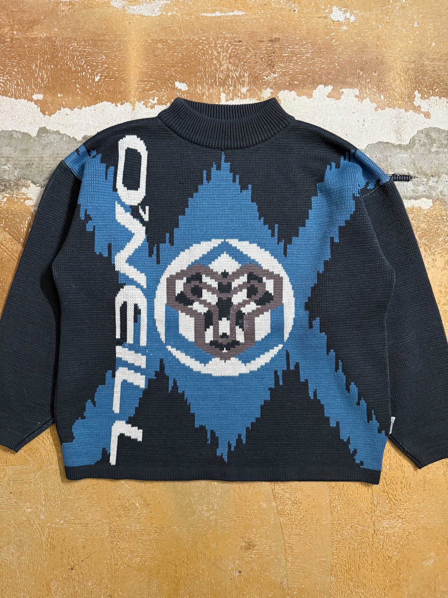 O’neill vintage retro heavy knit sweater - M