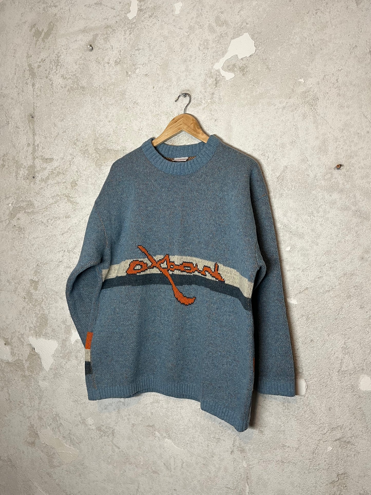 Oxbow heavy knit ski snowboard sweater - M