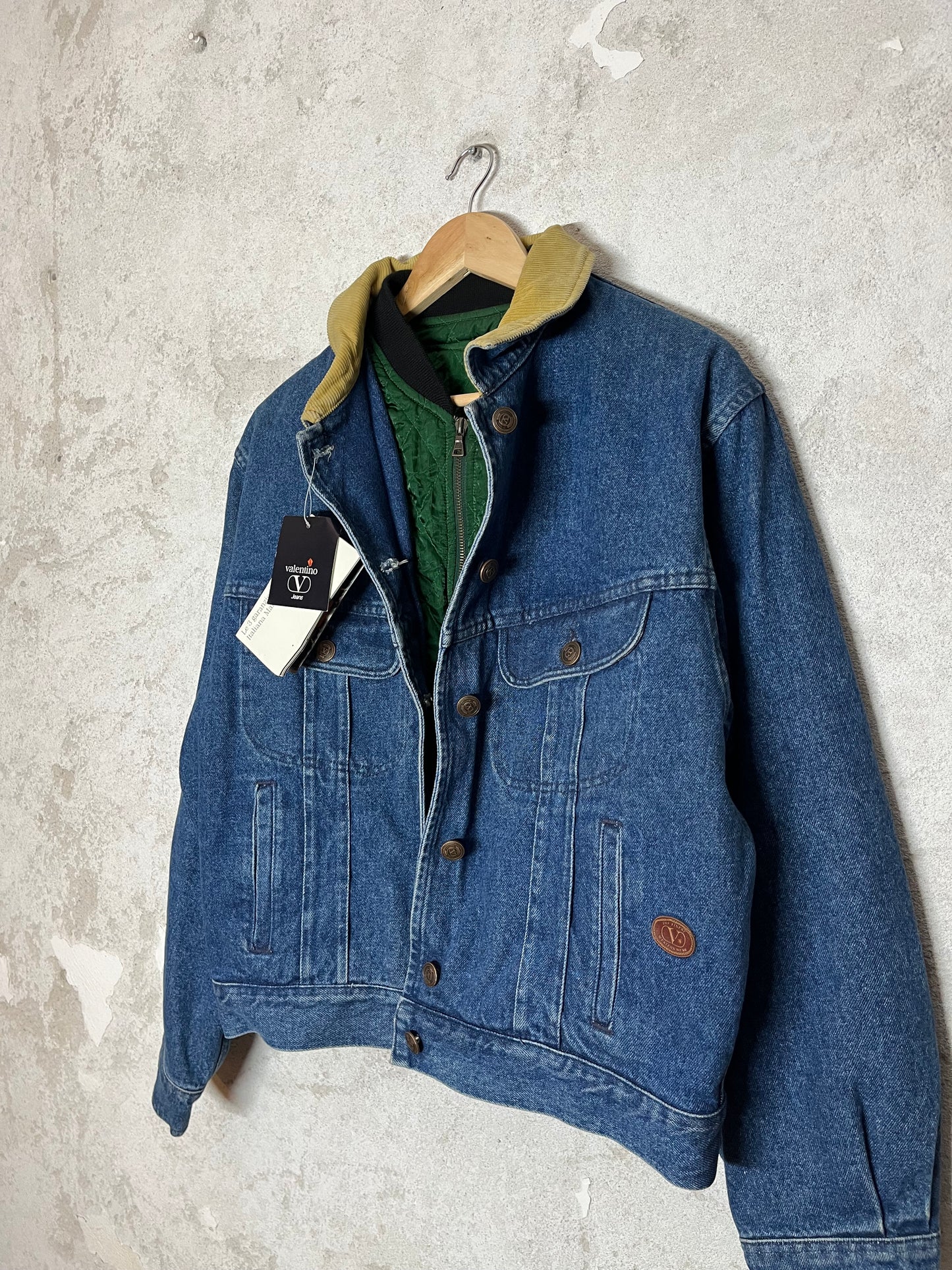 Valentino vintage denim jacket, new with tags - XS