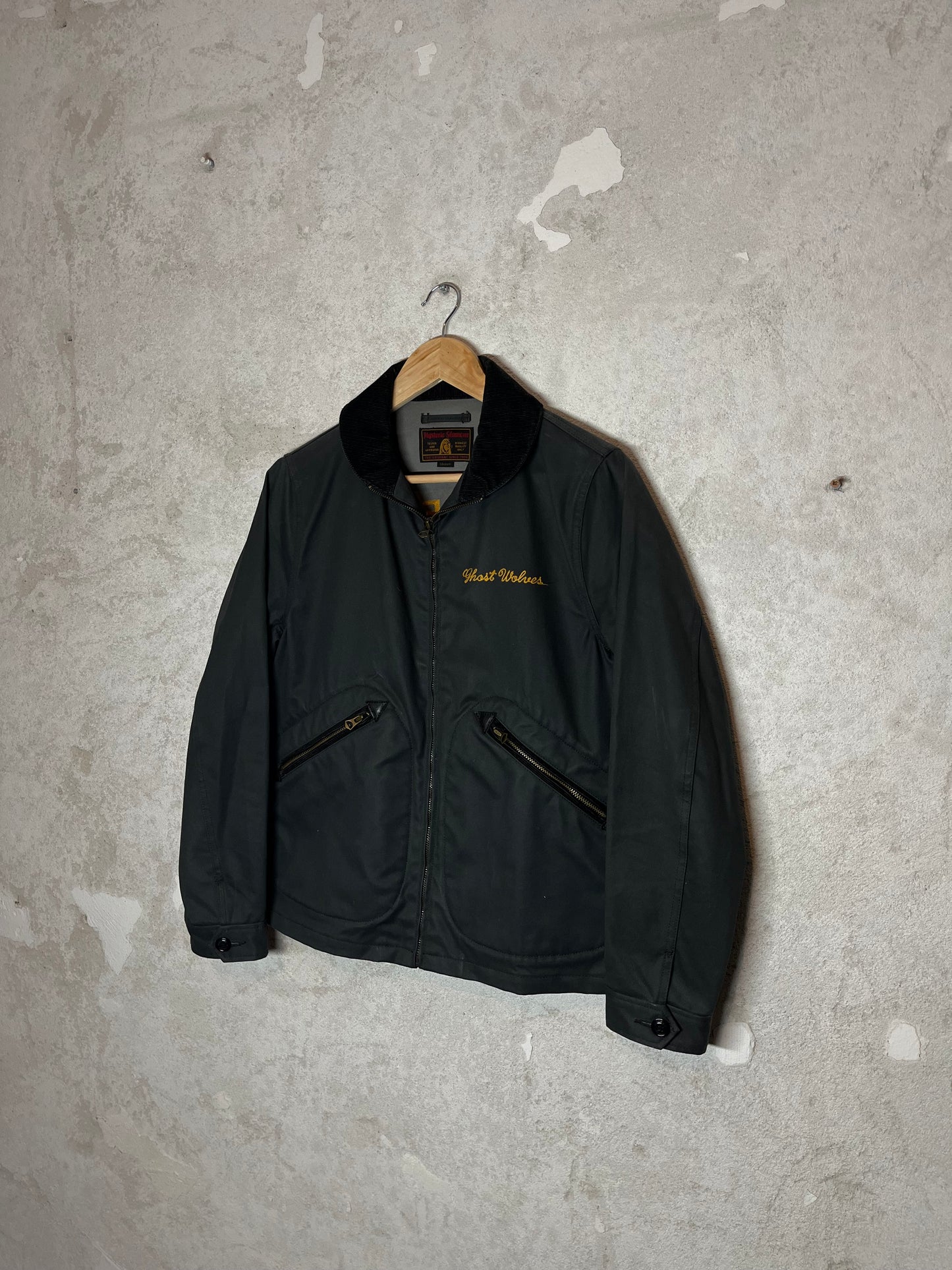 Hysteric Glamour “Ghost Wolves” waxed jacket - M