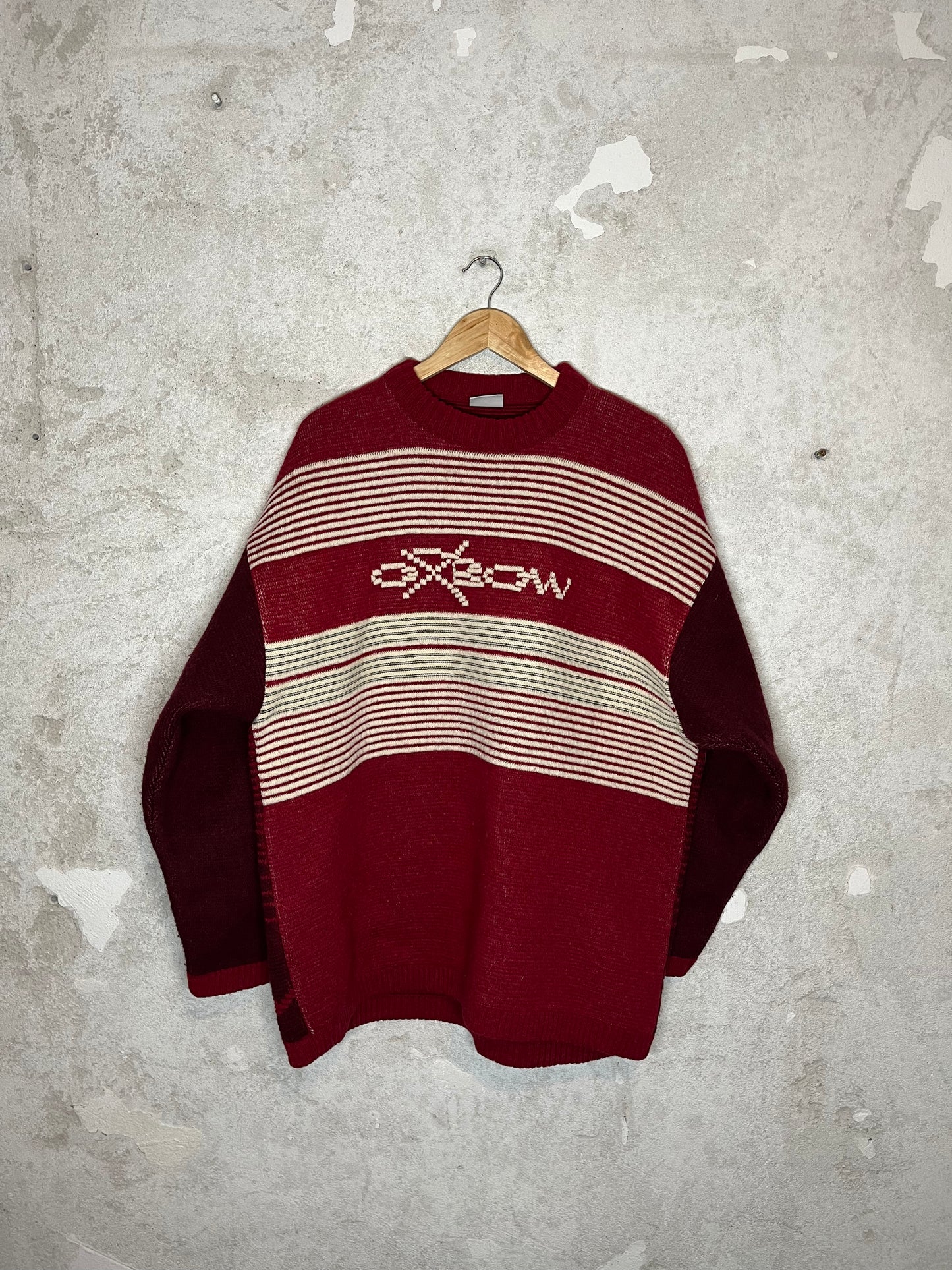 Oxbow vintage 90s heavy knit ski sweater - XXL