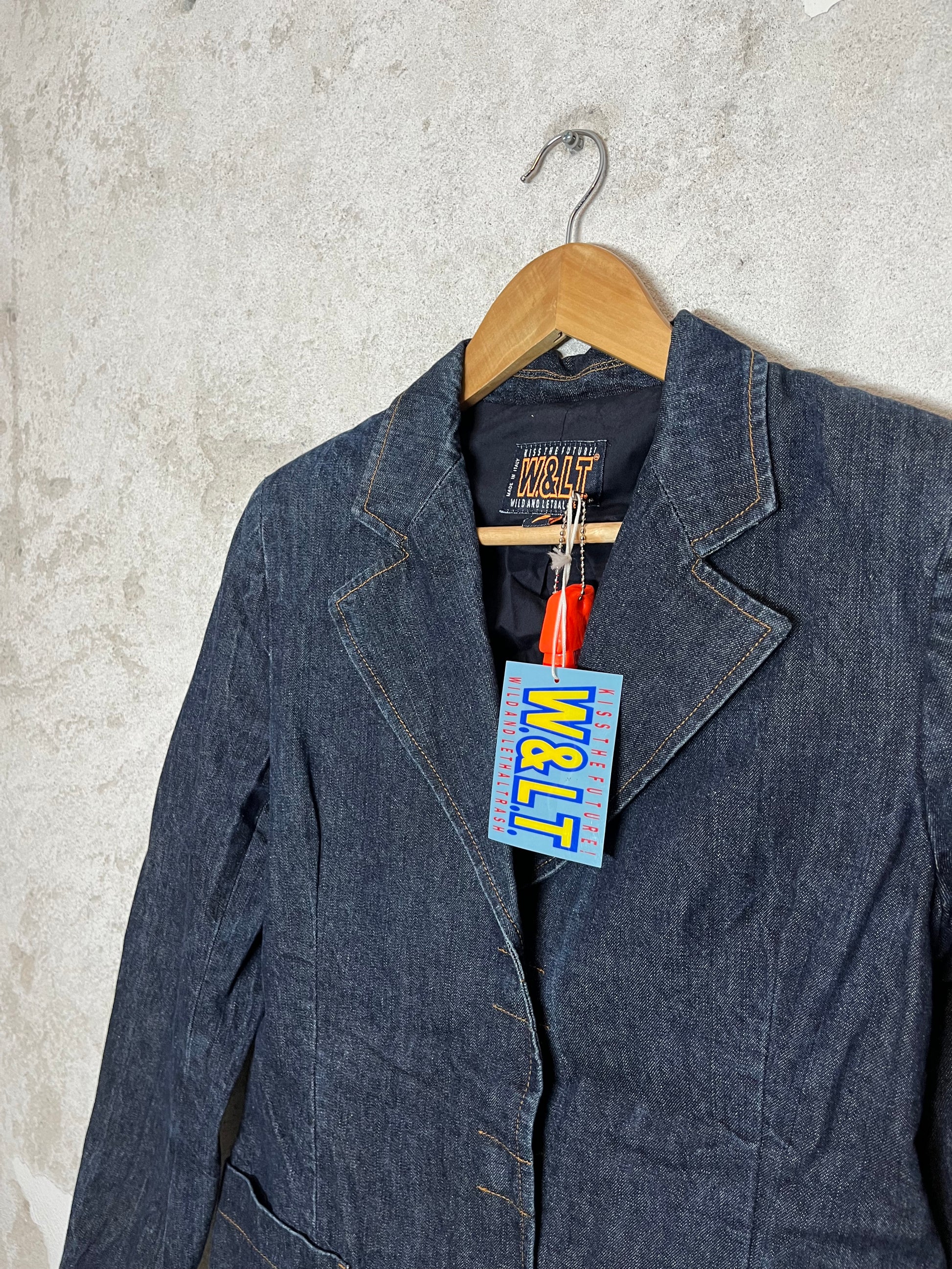 Walter van Beirendonck W&LT denim jacket NEW - M