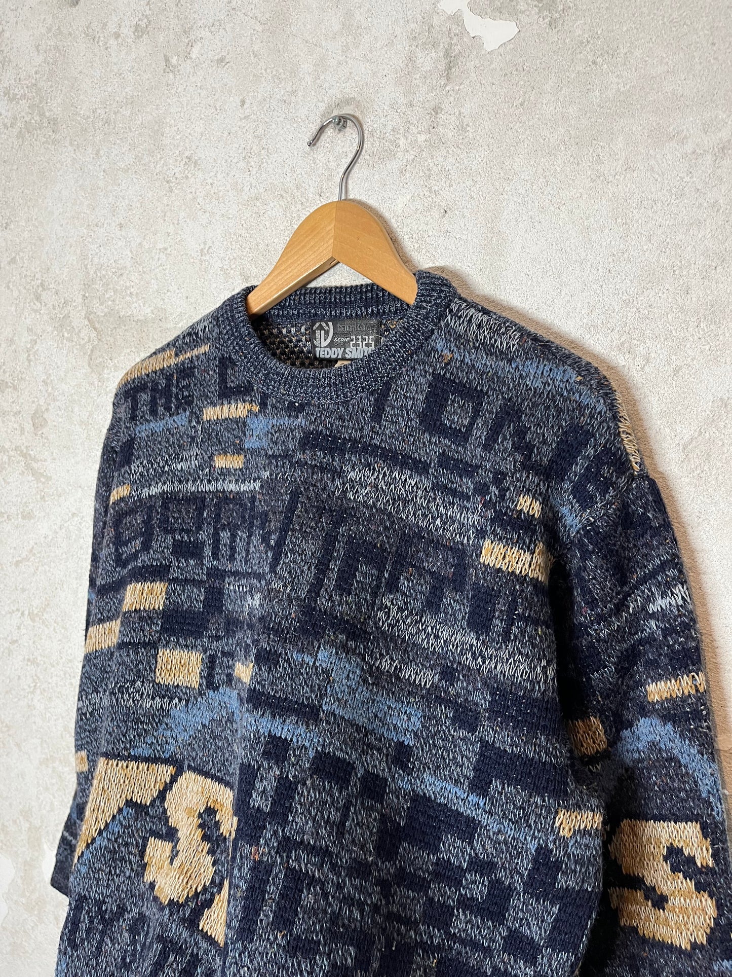 TSI heavy ski knit sweater - S