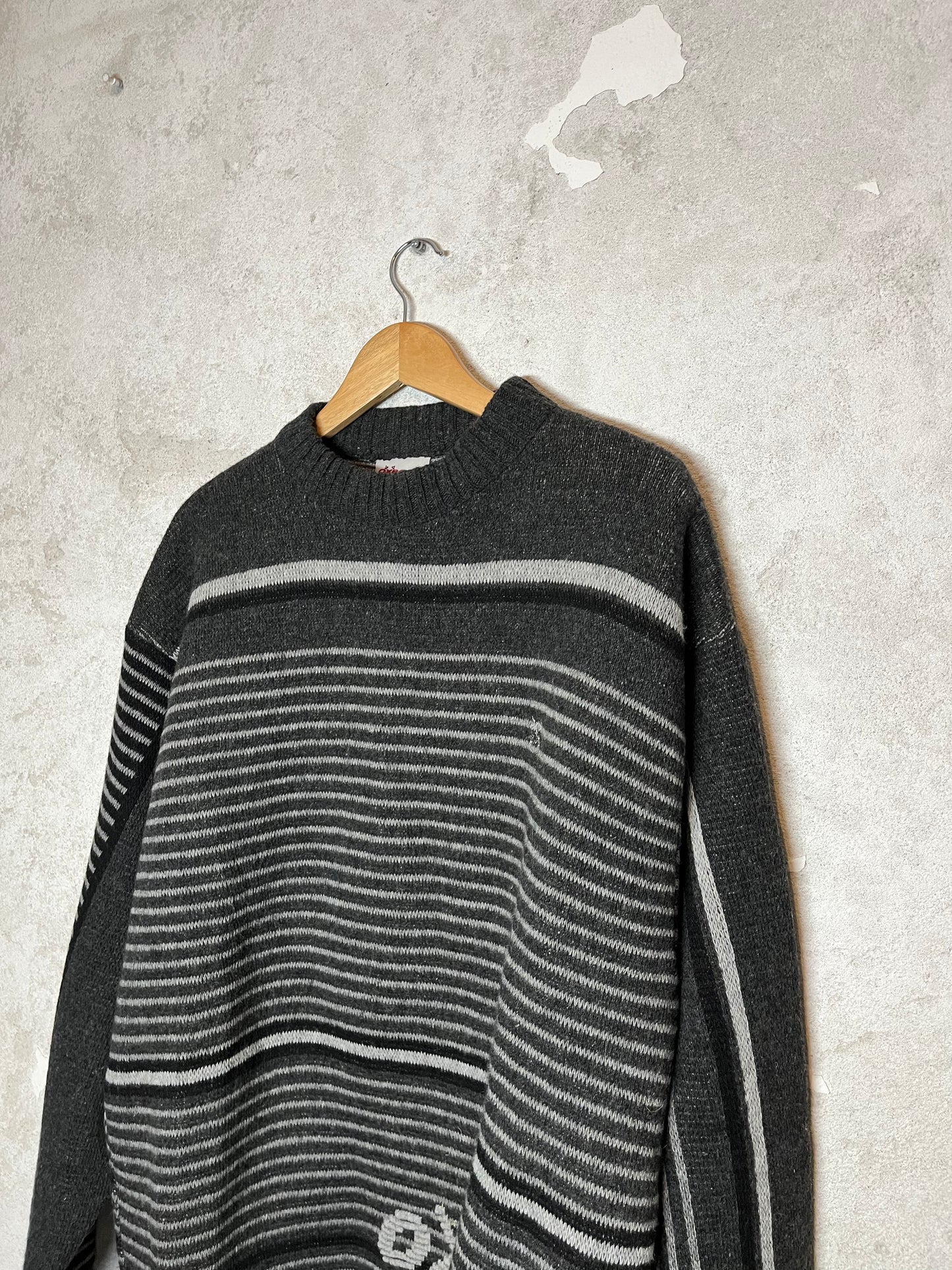 Oxbow heavy knit ski snowboard sweater - XL