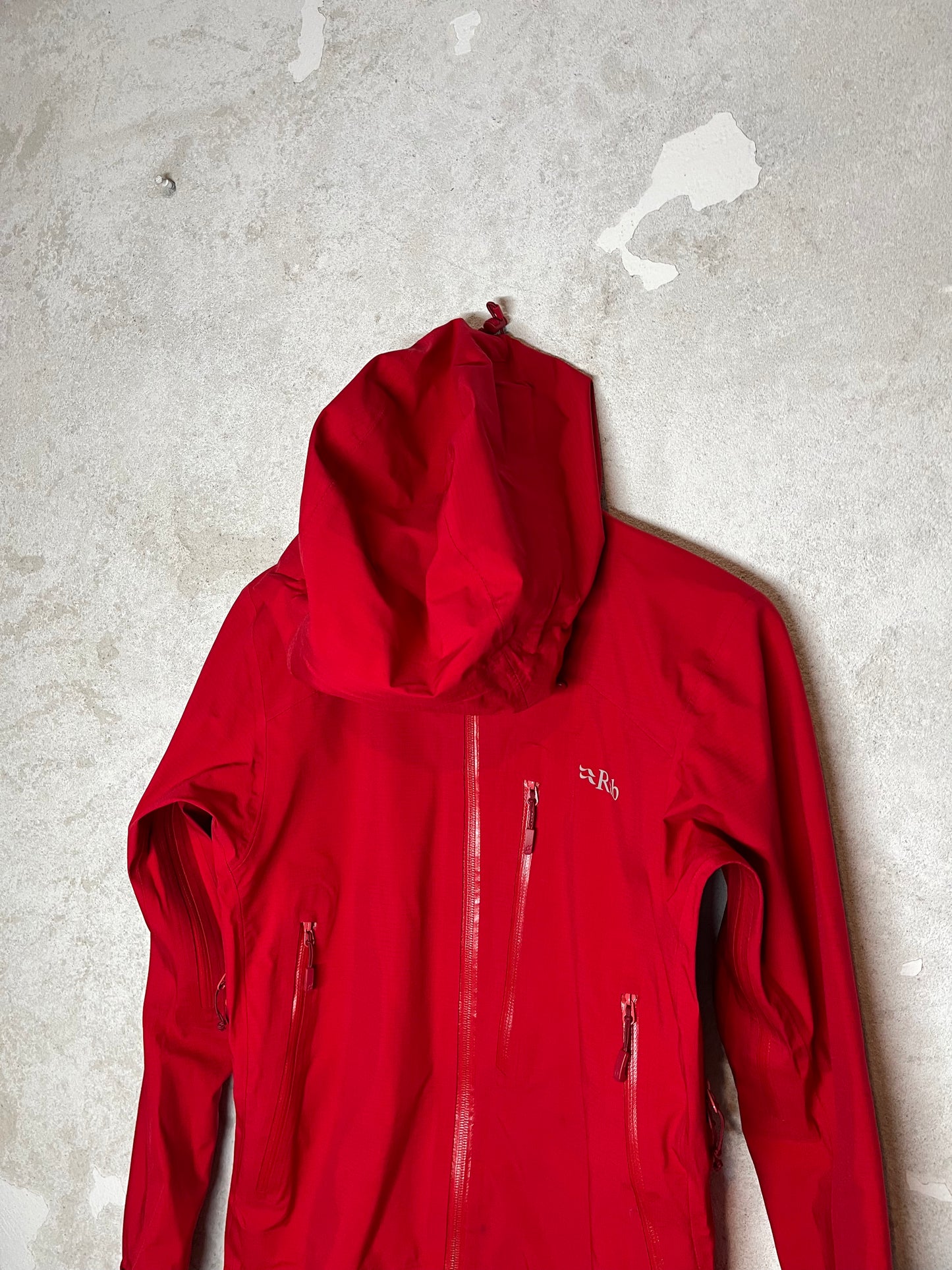 Rab raincoat jacket red - S