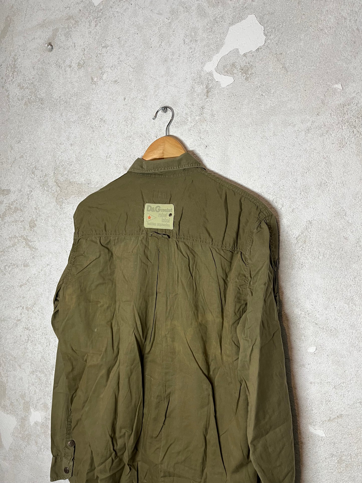 Dolce & Gabbana 2000s cargo multipocket shirt - M