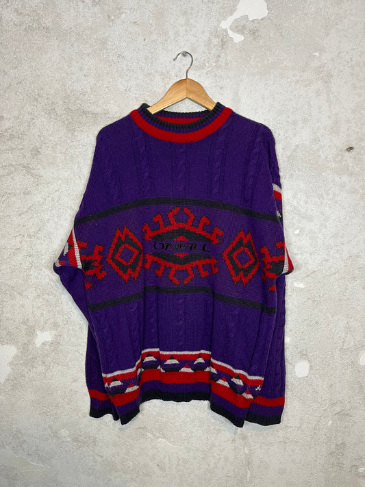 O’neill vintage 90s heavy knit ski snowboard sweater - XL